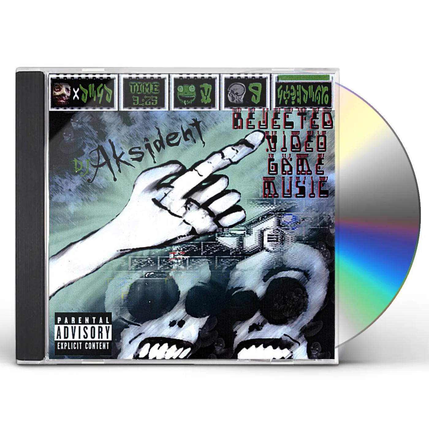 DJ Aksident REJECTED VIDEO GAME MUSIC CD