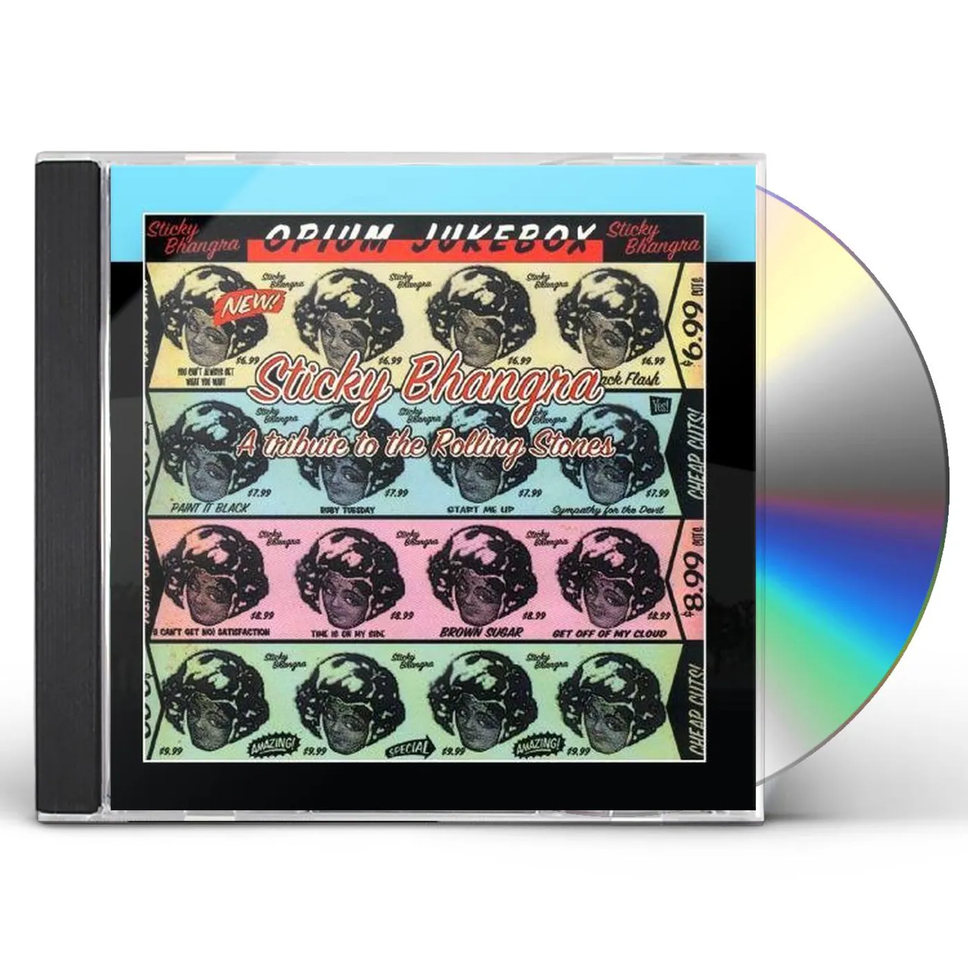 Opium Jukebox STICKY BHANGRA: TRIBUTE TO THE ROLLING STONES CD