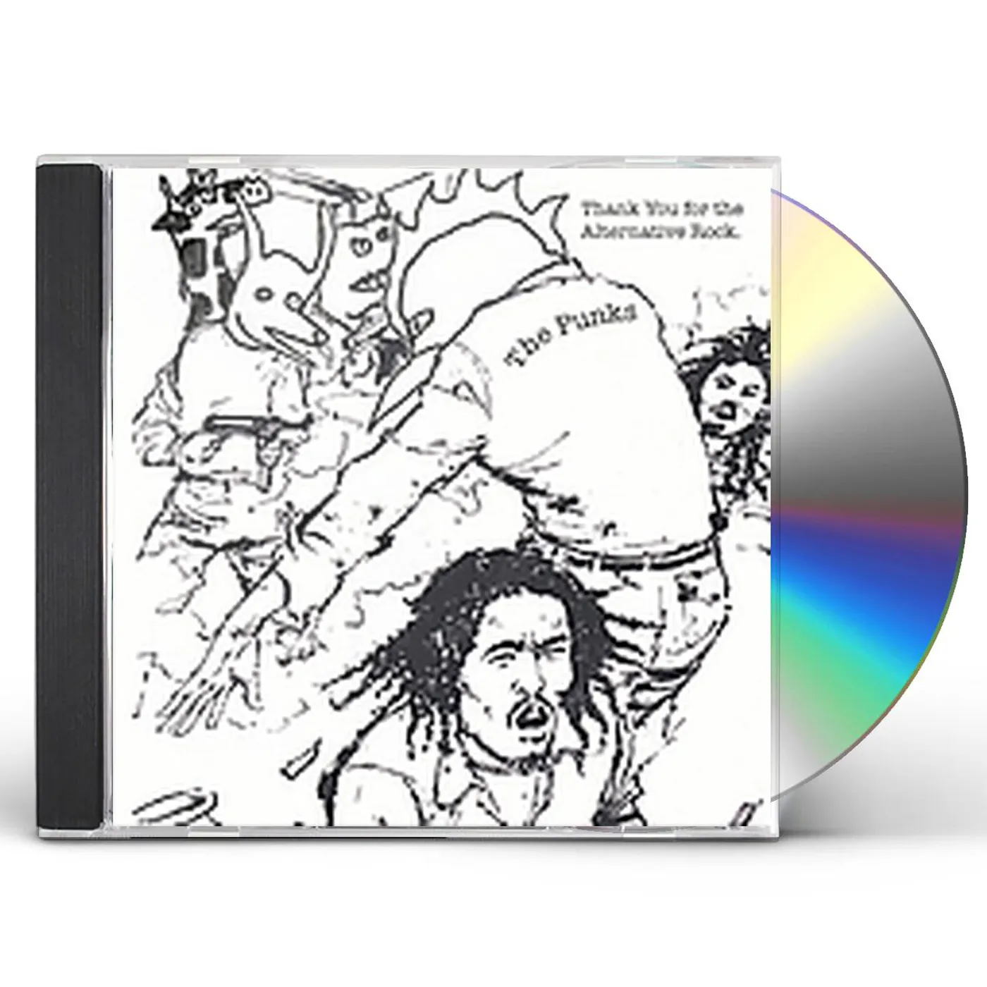 The Punks THANK YOU FOR THE ALTERNATIVE ROCK CD