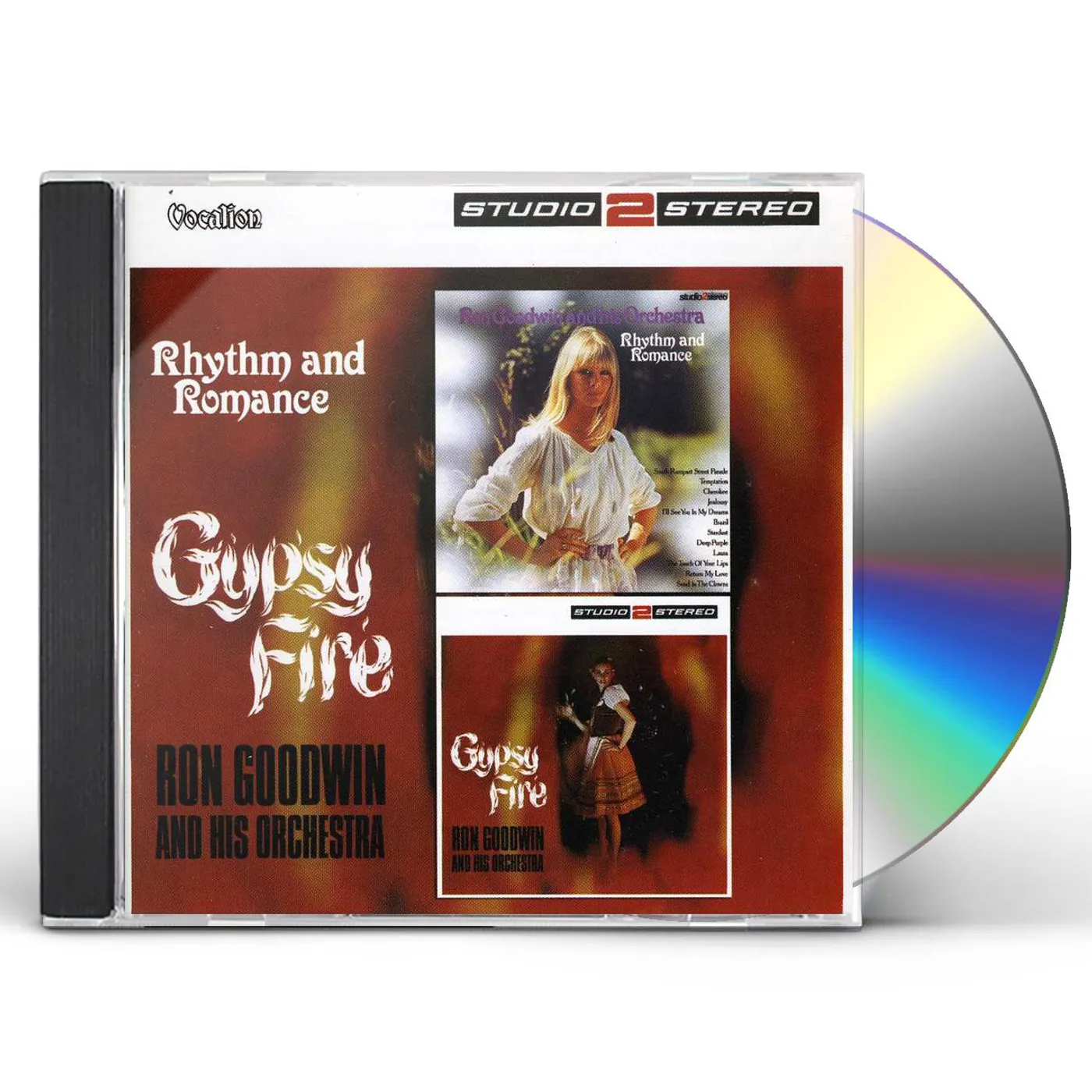 Ron Goodwin GYPSY FIRE/RHYTHM & ROMANCE CD