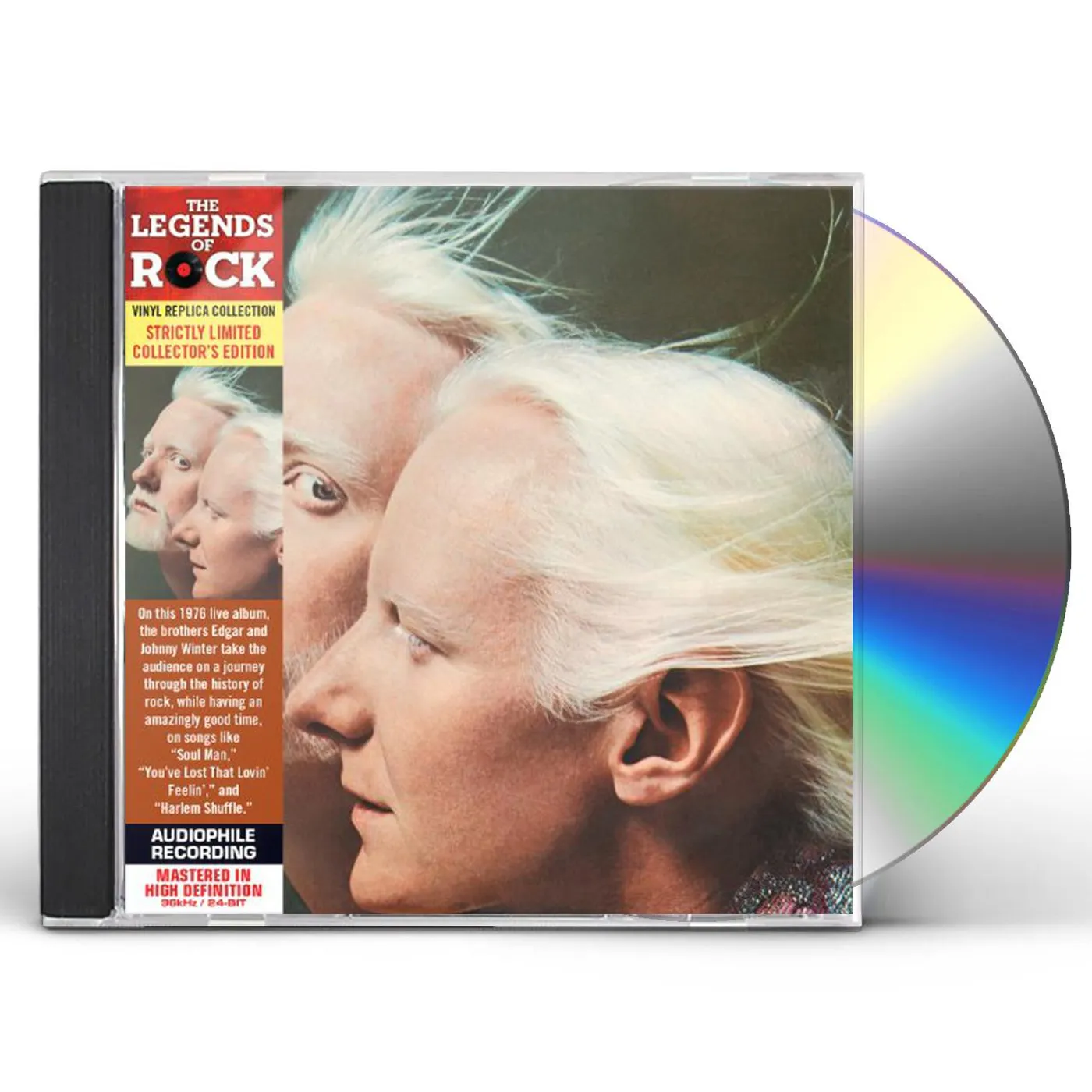 Johnny Winter & Edgar Winter  TOGETHER CD