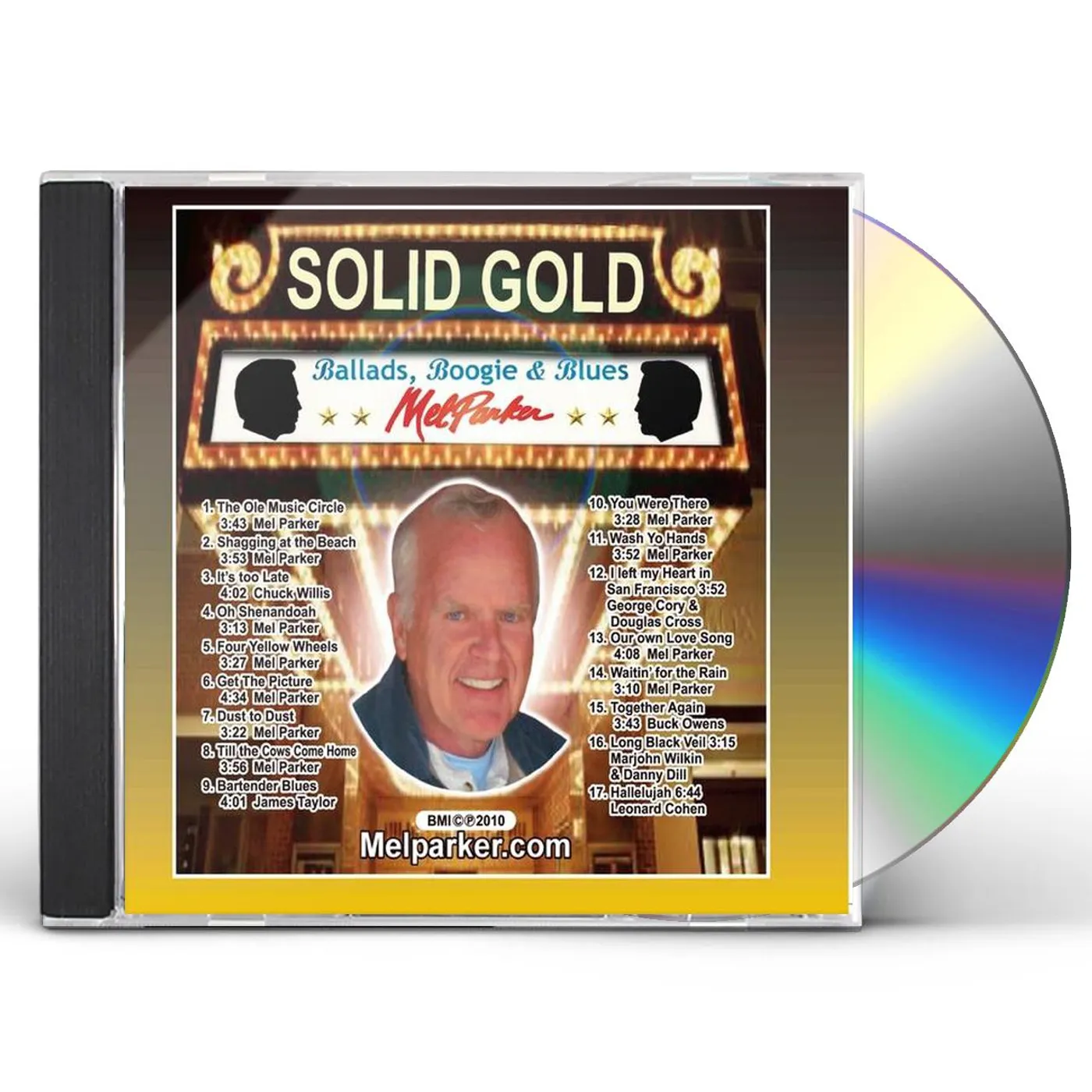 Mel Parker BALLADS BOOGIE & BLUES CD