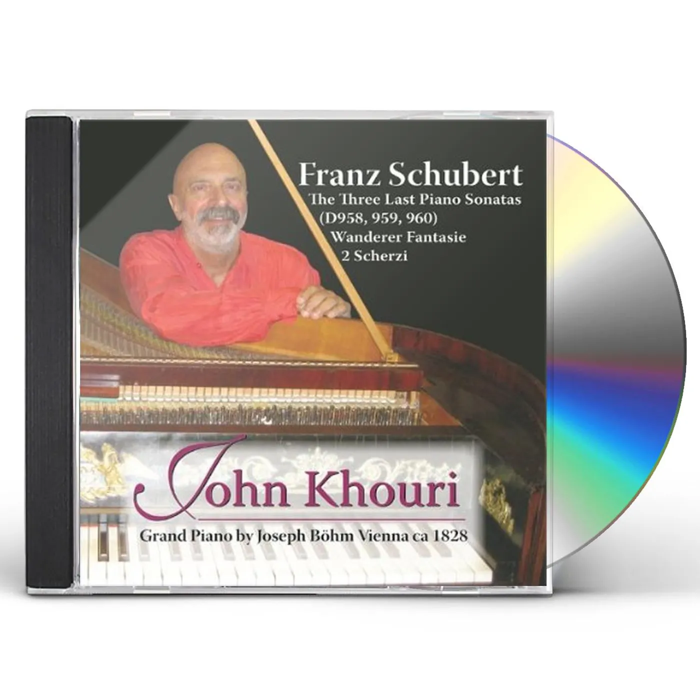 John Khouri SCHUBERT PIANO WORKS CD