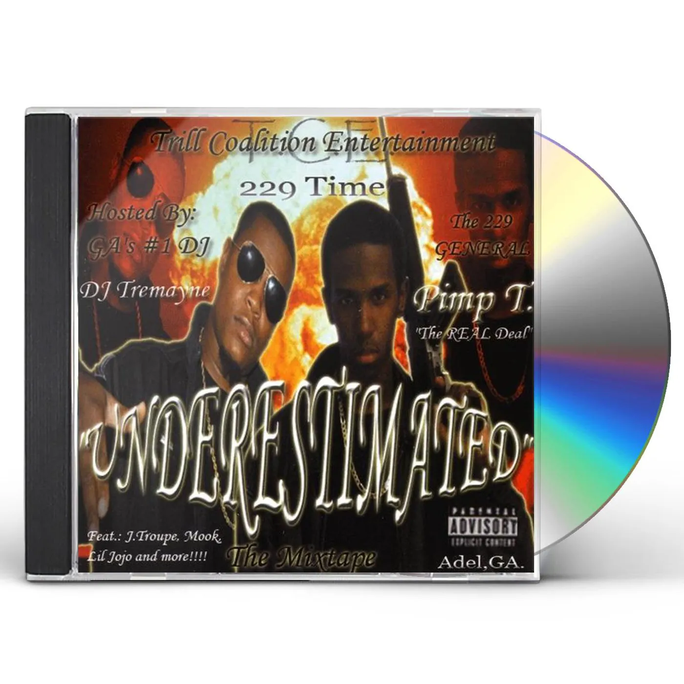 Pimp T. UNDERESTIMATED CD