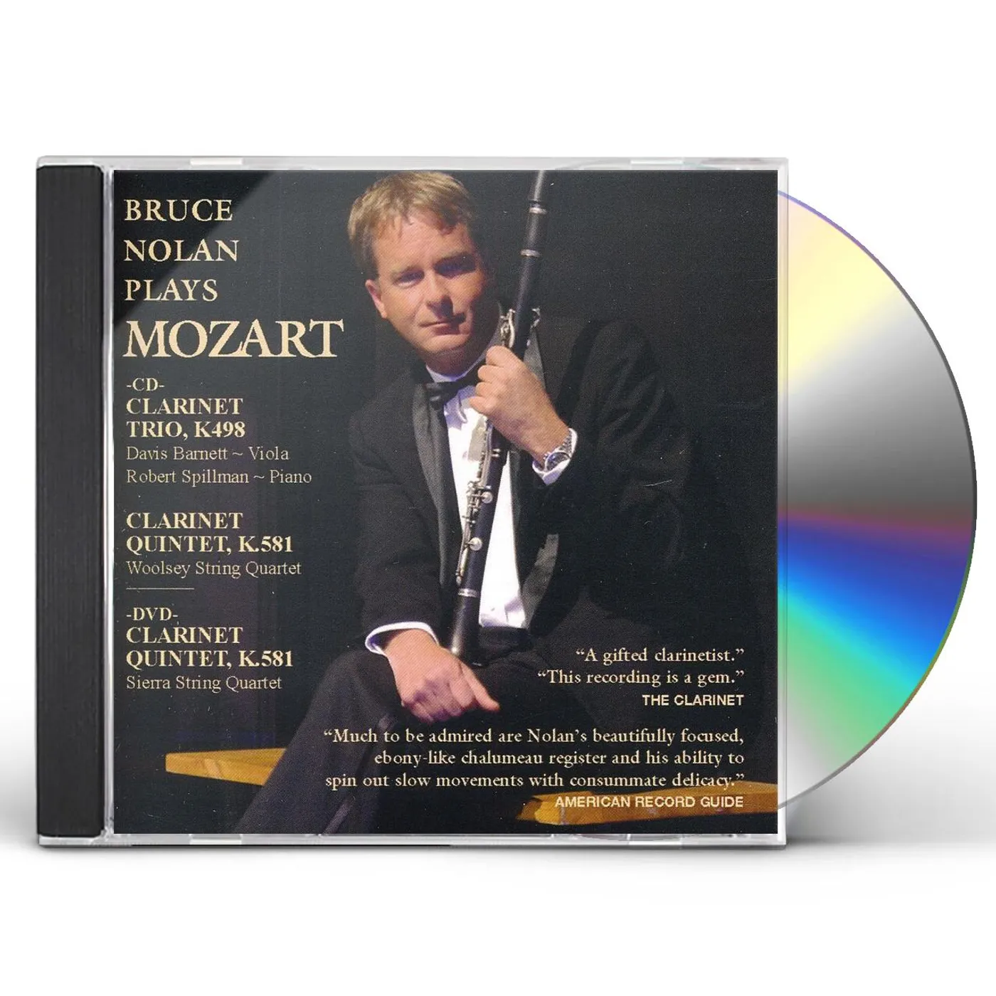 Bruce Nolan PLAYS MOZART CD
