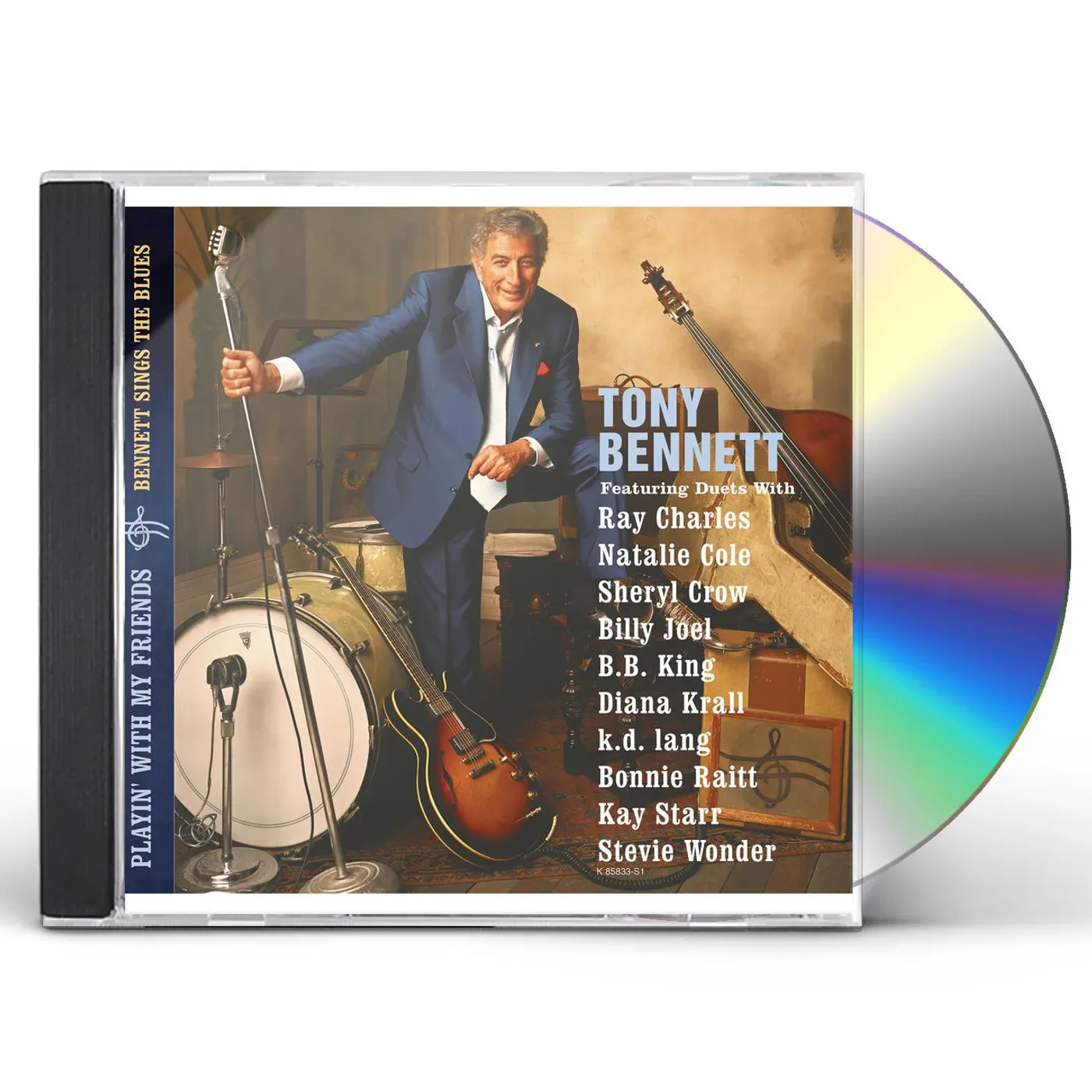Tony Bennett PLAYIN WITH MY FRIENDS: BENNETT SINGS THE BLUES CD