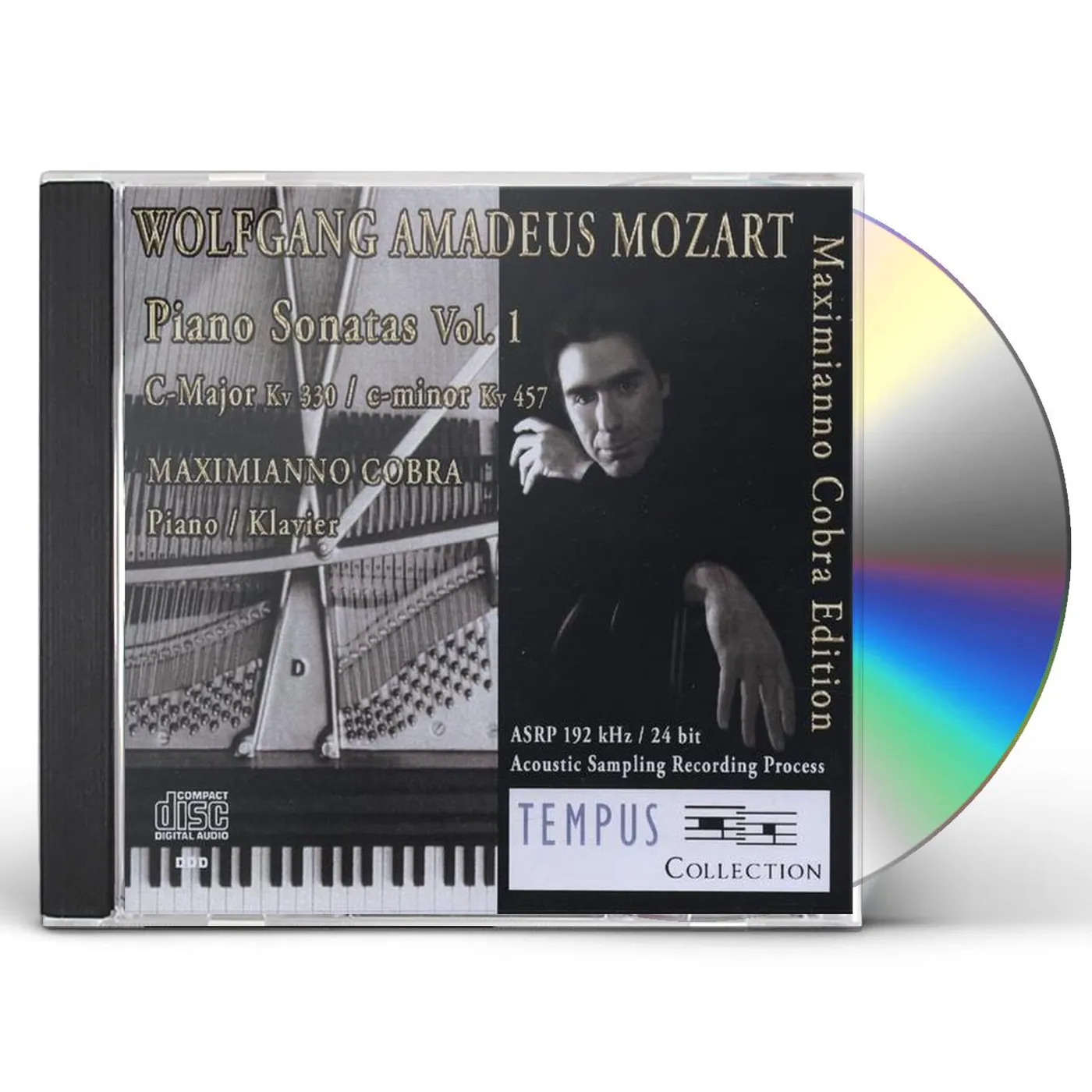 Maximianno Cobra MOZART-PIANO SONATAS C-MAJOR KV 330-C-MINOR KV 457 CD