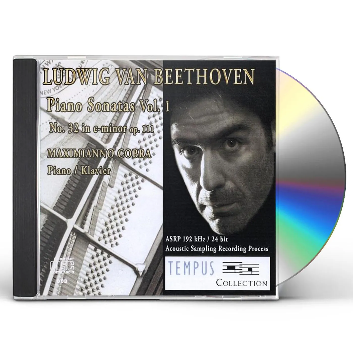 Maximianno Cobra BEETHOVEN: PIANO SONATA 32 C MINOR CD