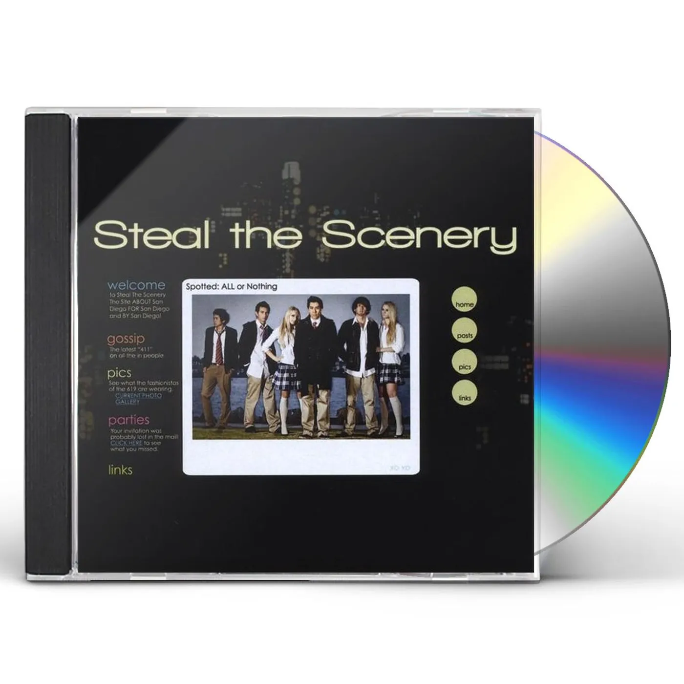 Steal The Scenery ALL OR NOTHING CD