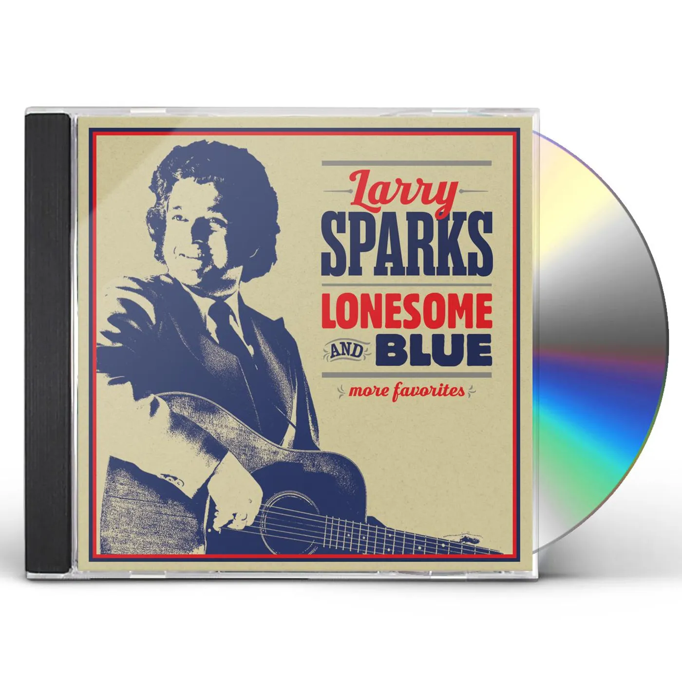 Larry Sparks LONESOME & BLUE: MORE FAVORITES CD