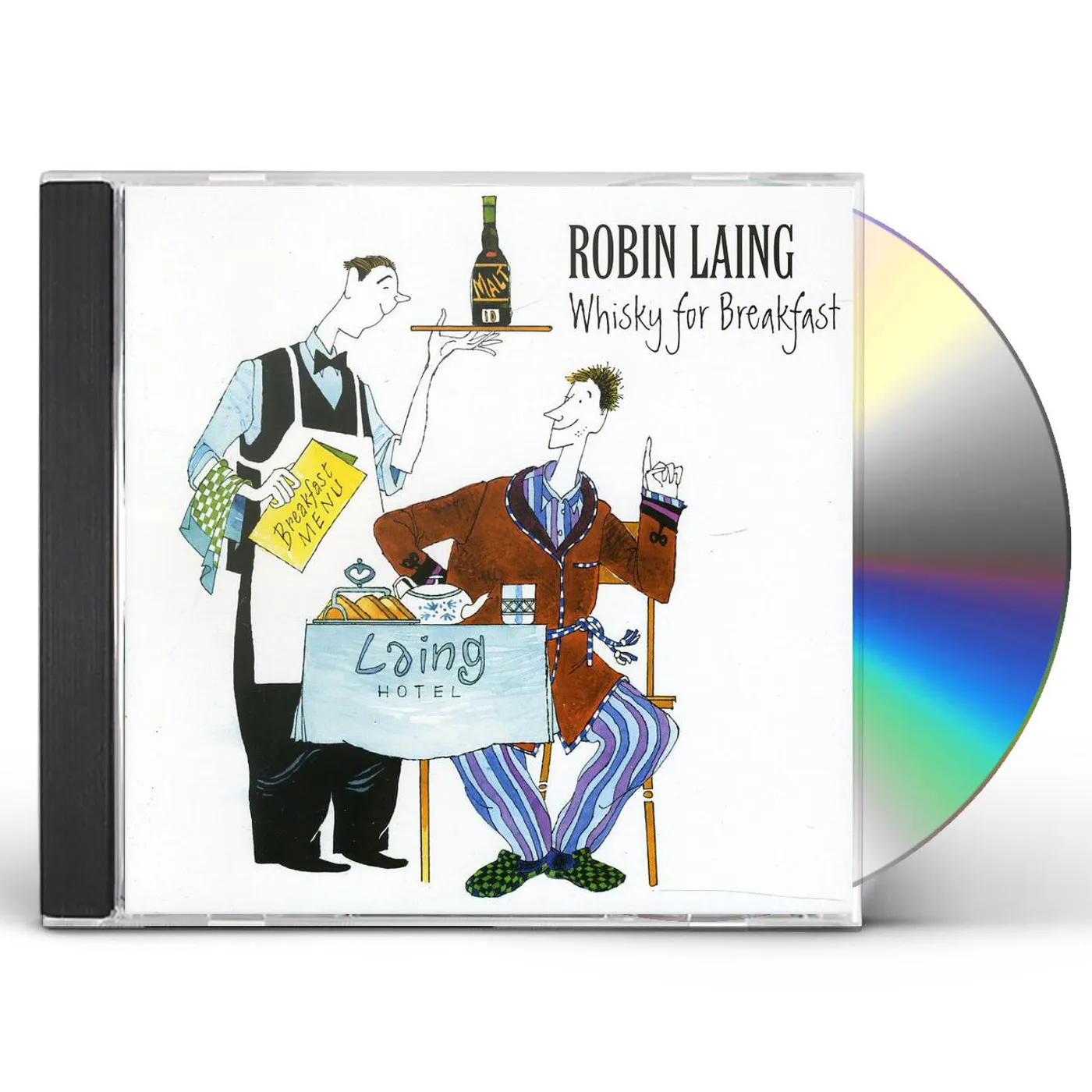 Robin Laing WHISKY FOR BREAKFAST CD