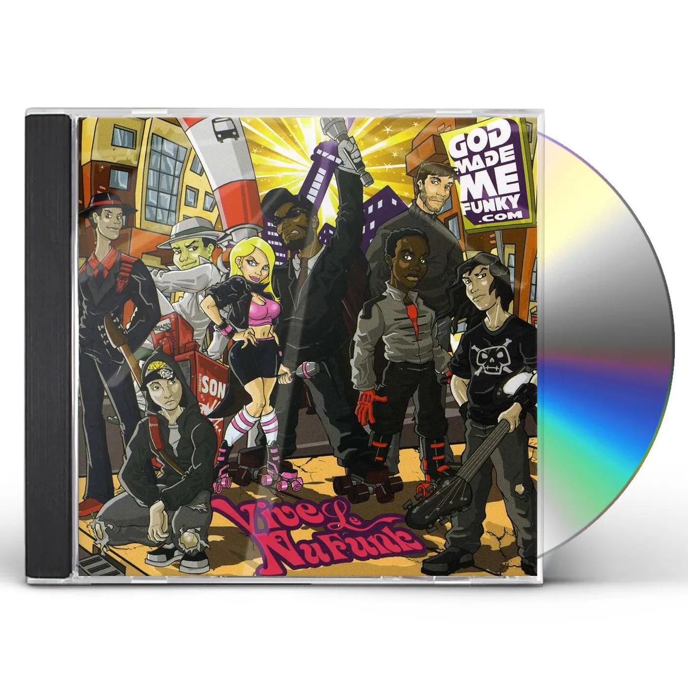 God Made Me Funky VIVE LE NUFUNK CD