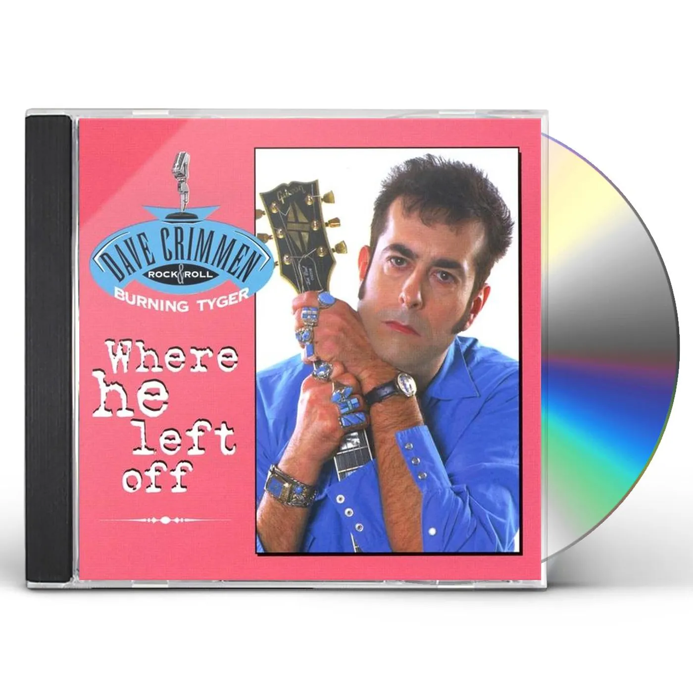 Dave Crimmen WHERE HE LEFT OFF CD