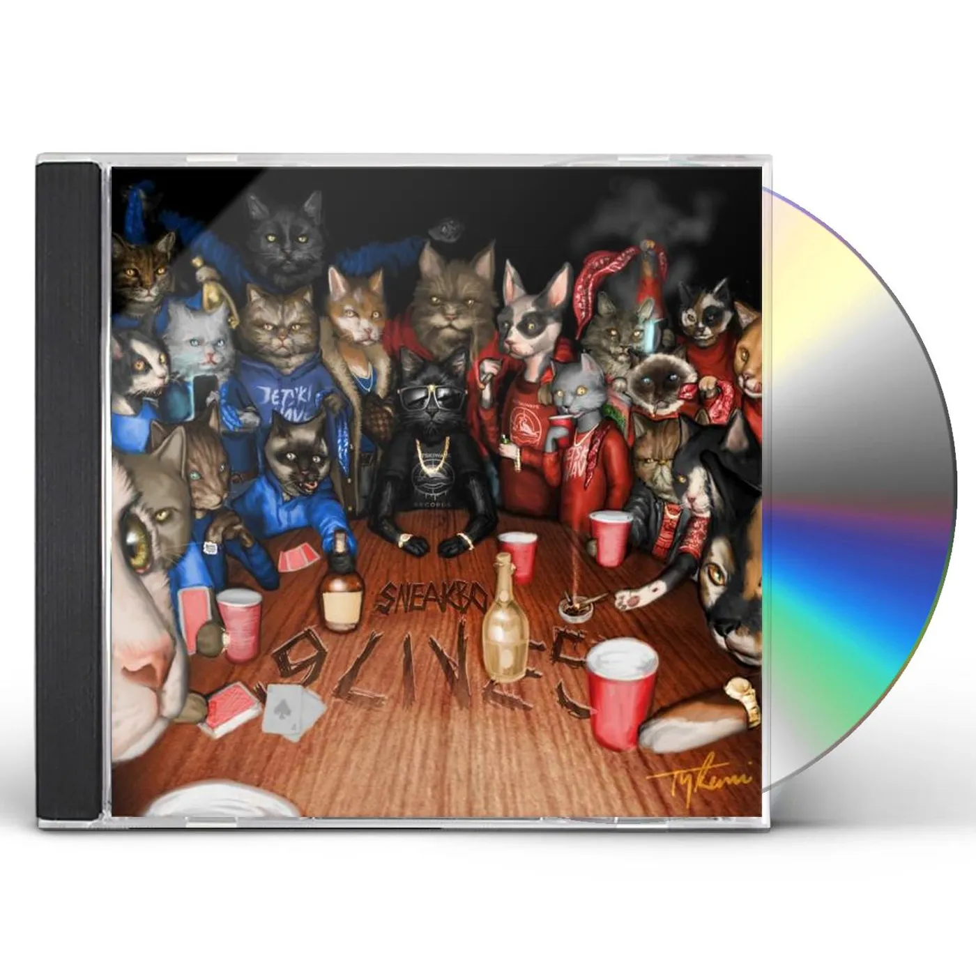 Sneakbo 9 LIVES CD