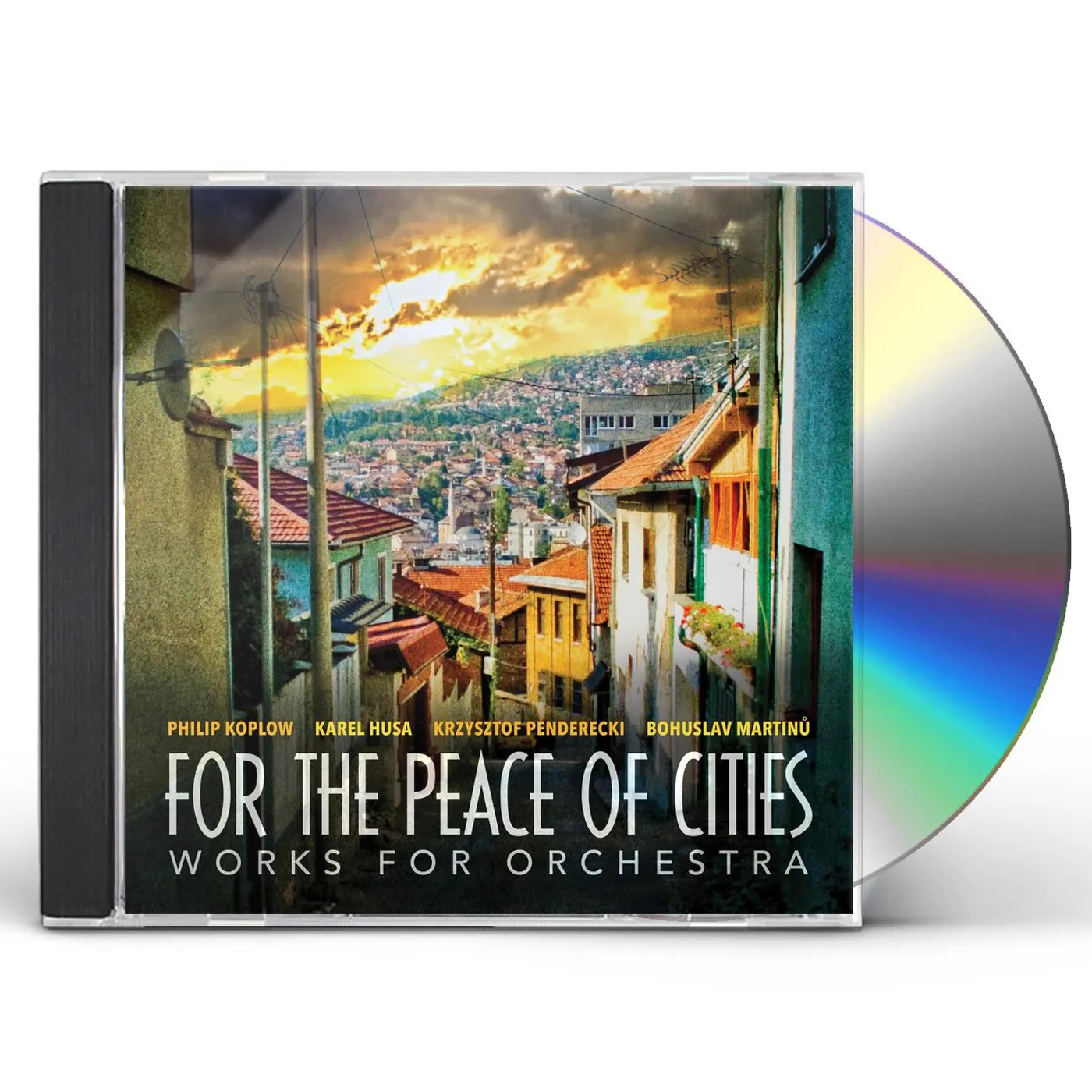Various Artists  FOR THE PEACE OF CITIES - WORKS FOR ORCHESTRA CD