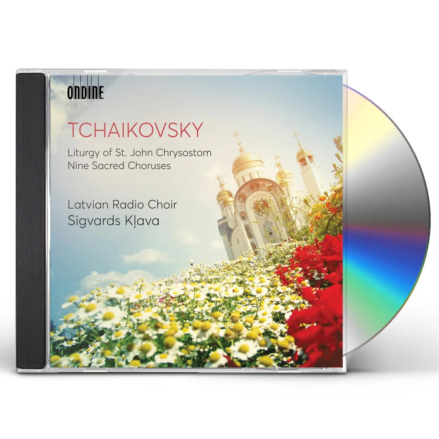 Latvian Radio Choir TCHAIKOVSKY: LITURGY OF ST. JOHN CHRYSOSTOM; NINE SACRED CHORUSES CD