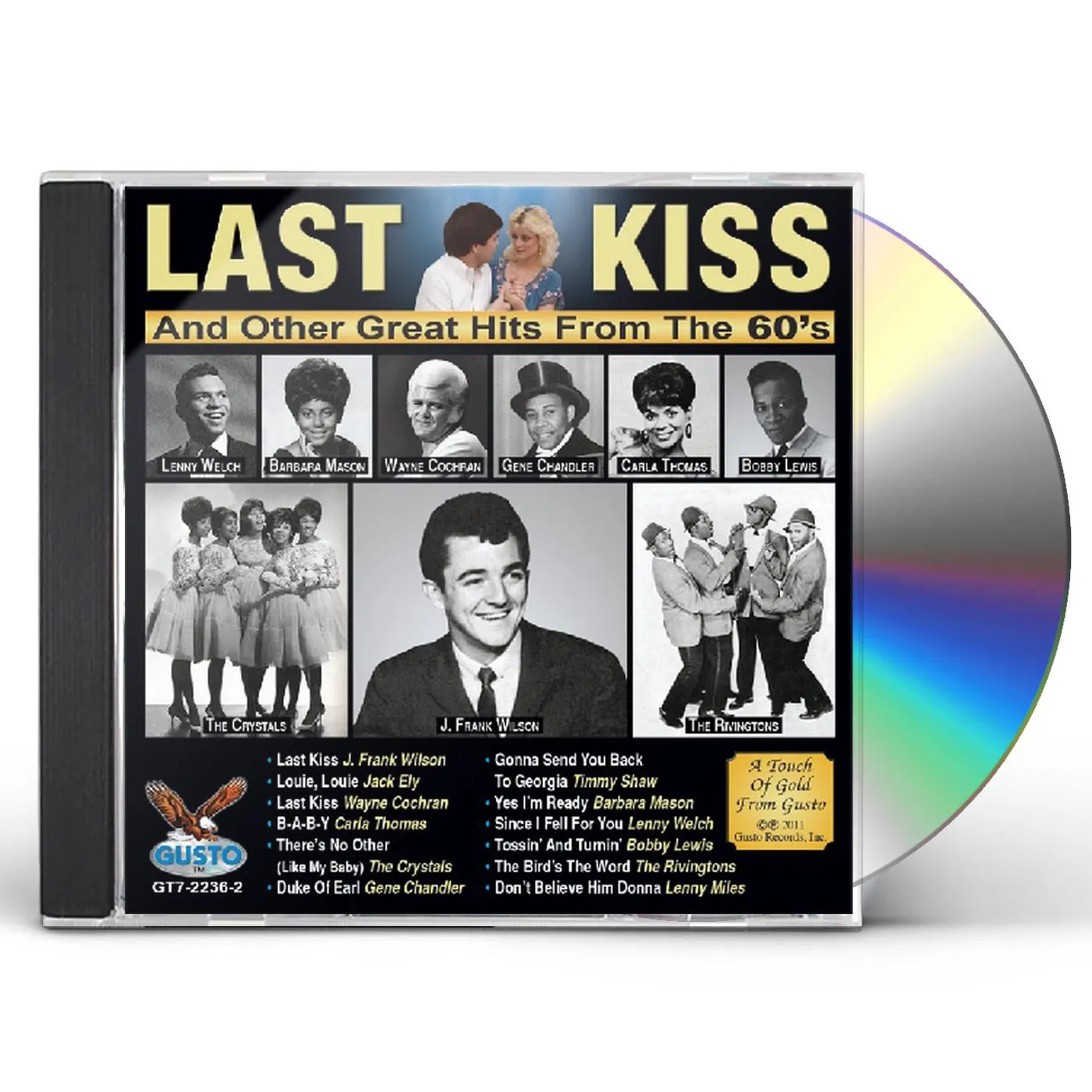Various Artists  LAST KISS HITS OF THE 60'S CD