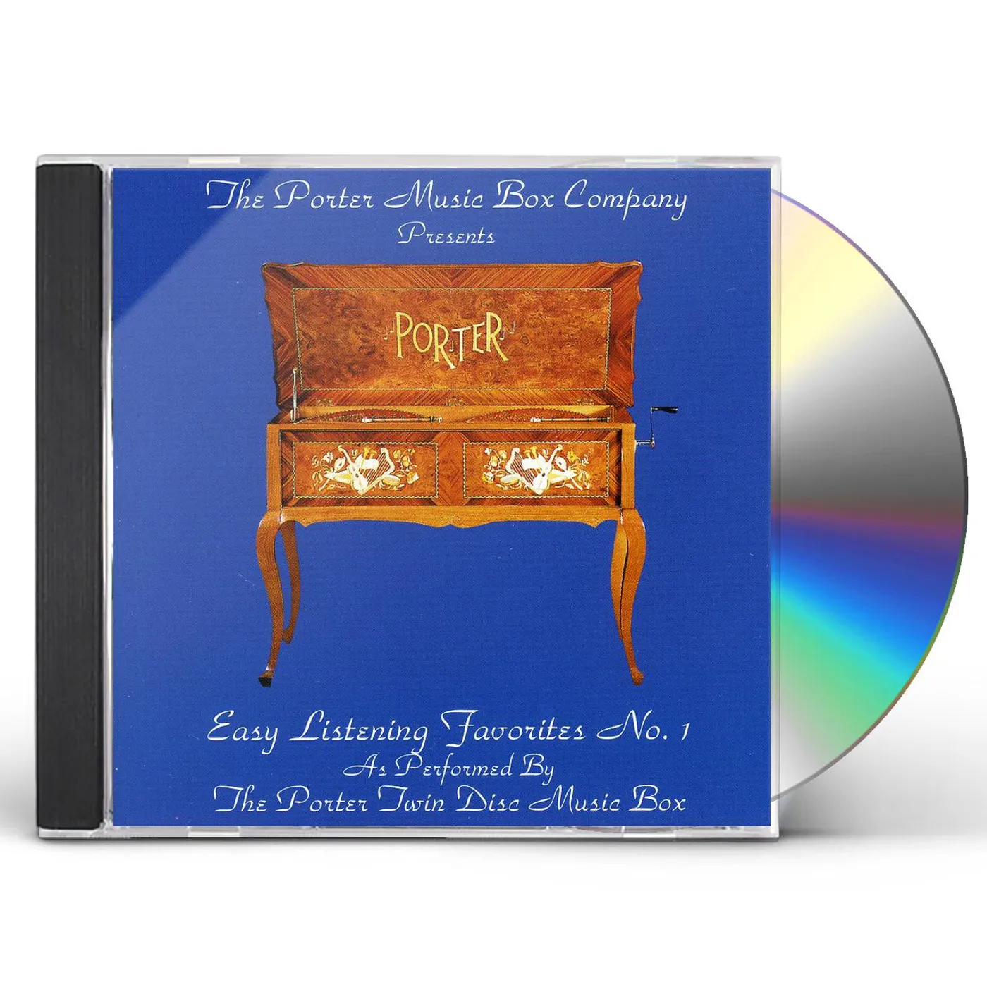 Porter Music Box Co MUSIC BOXES EASY LISTENING CD