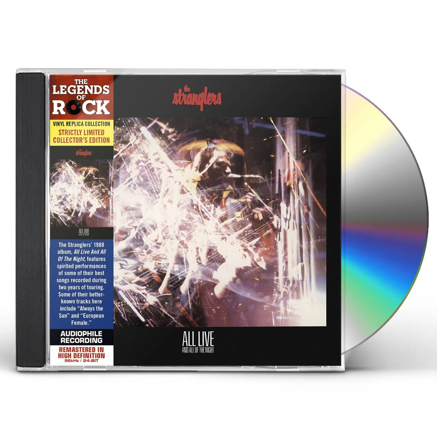 The Stranglers ALL LIVE & ALL OF THE NIGHT CD
