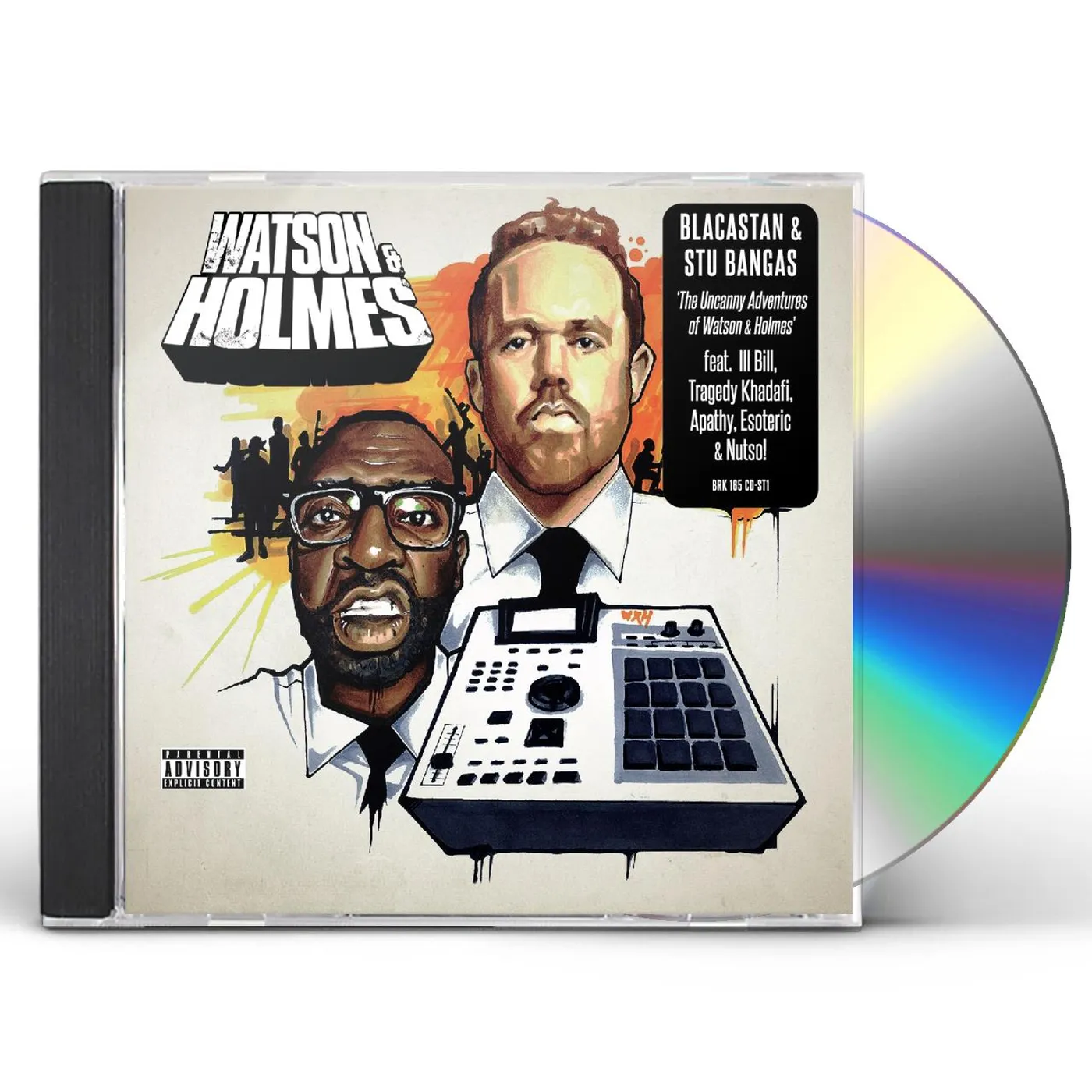 Blacastan & Stu Bangas UNCANNY ADVENTURES OF WATSON & HOLMES CD