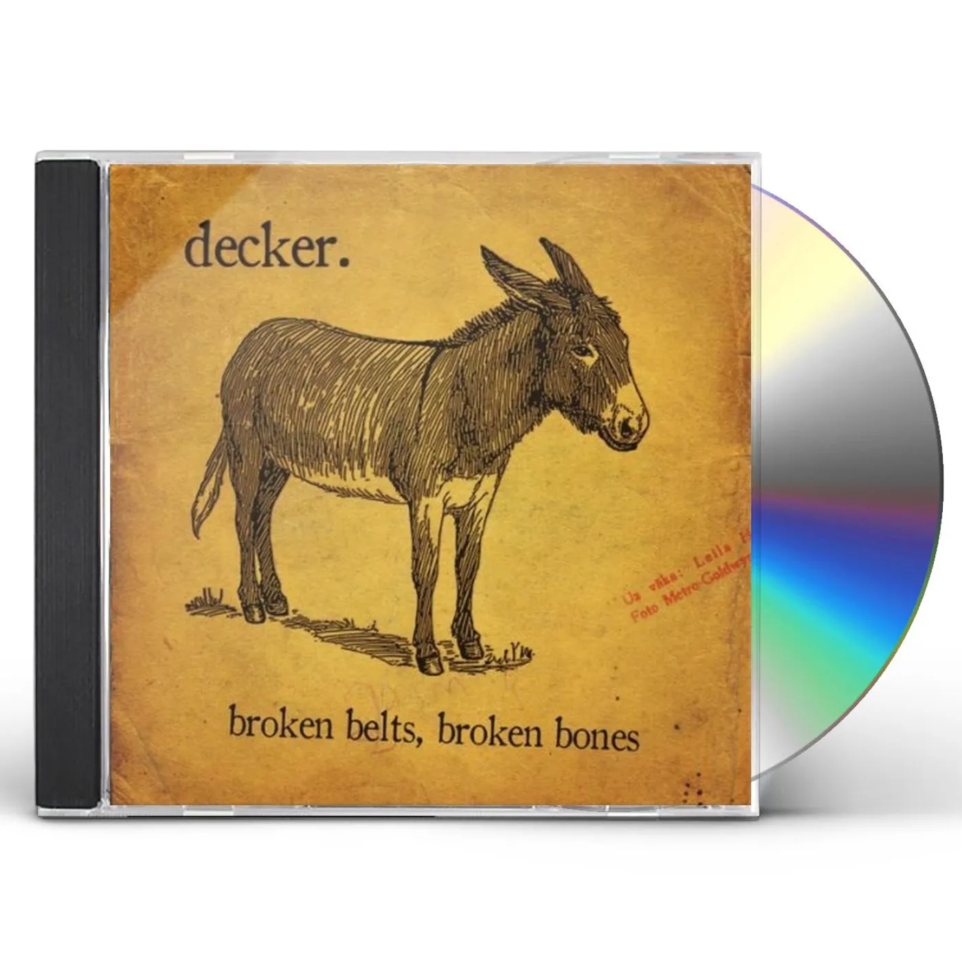 decker. BROKEN BELTS BROKEN BONES CD