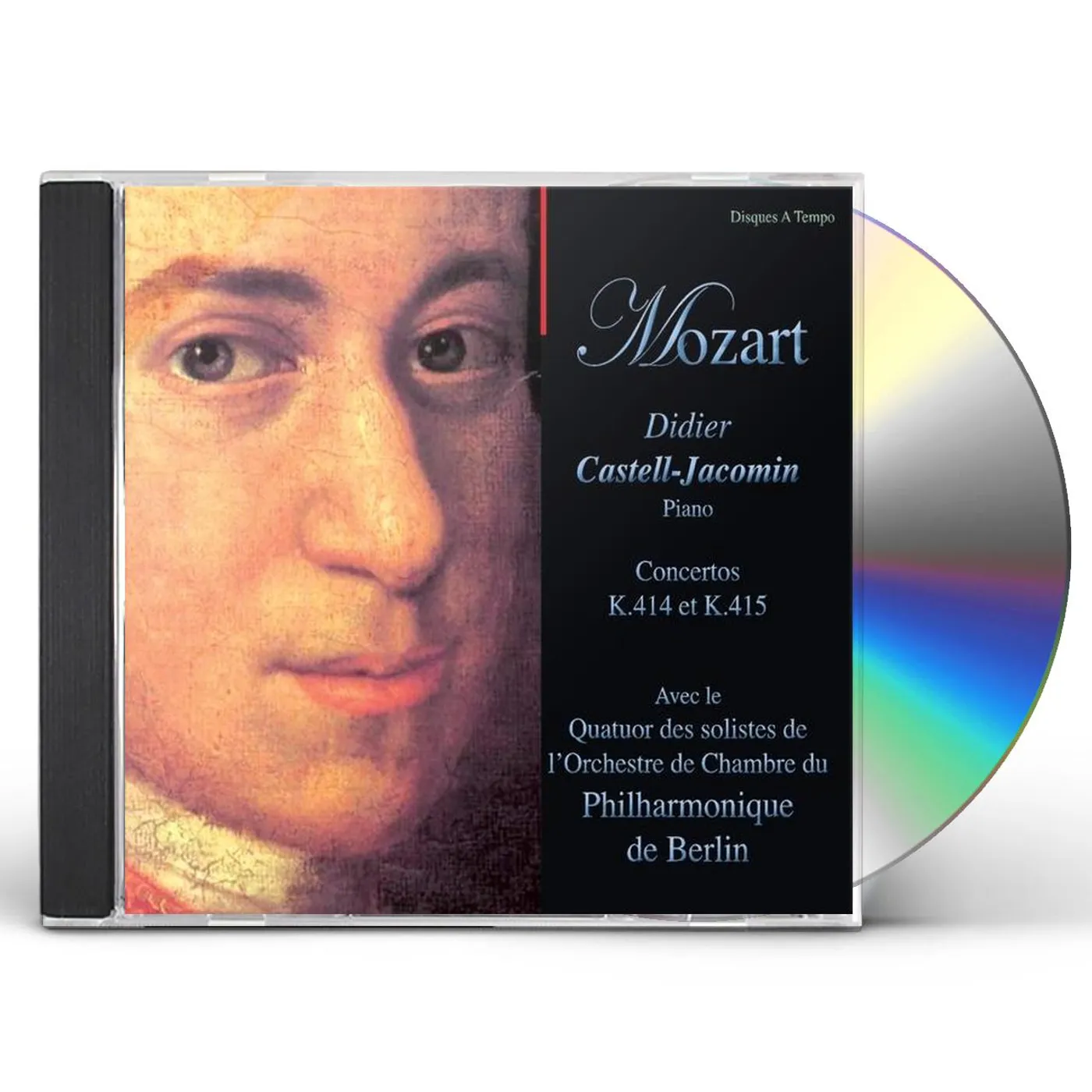 Didier Castell-Jacomin MOZART CONCERTOS 12 & 13 CD