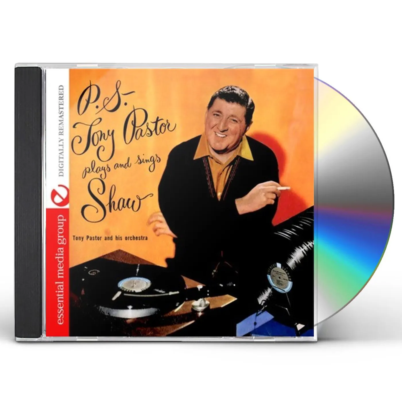Tony Pastor PLAYS & SINGS ARTIE SHAW CD