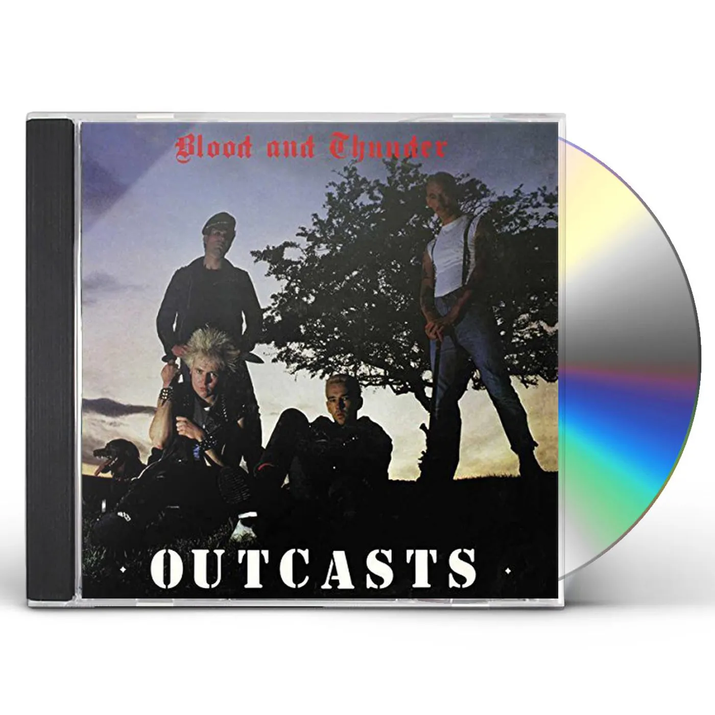Outcasts BLOOD & THUNDER CD