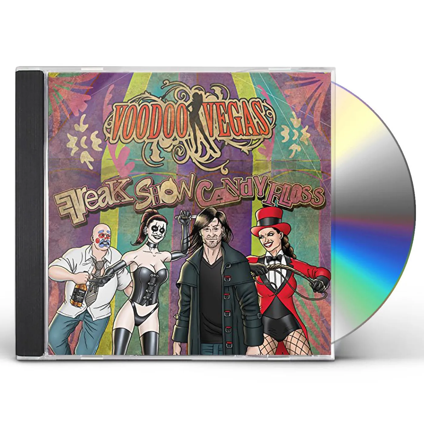 Voodoo Vegas FREAK SHOW CANDY FLOSS CD