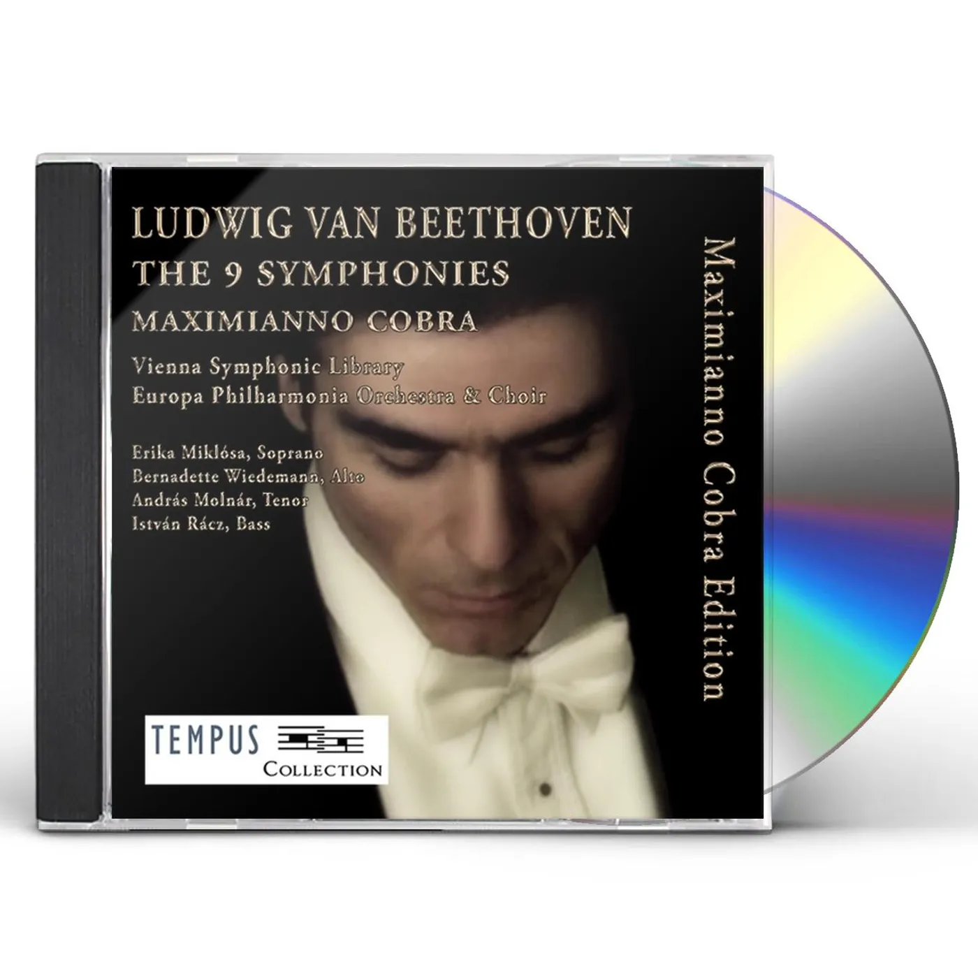 Maximianno Cobra LUDWIG VAN BEETHOVEN: THE 9 SYMPHONIES CD