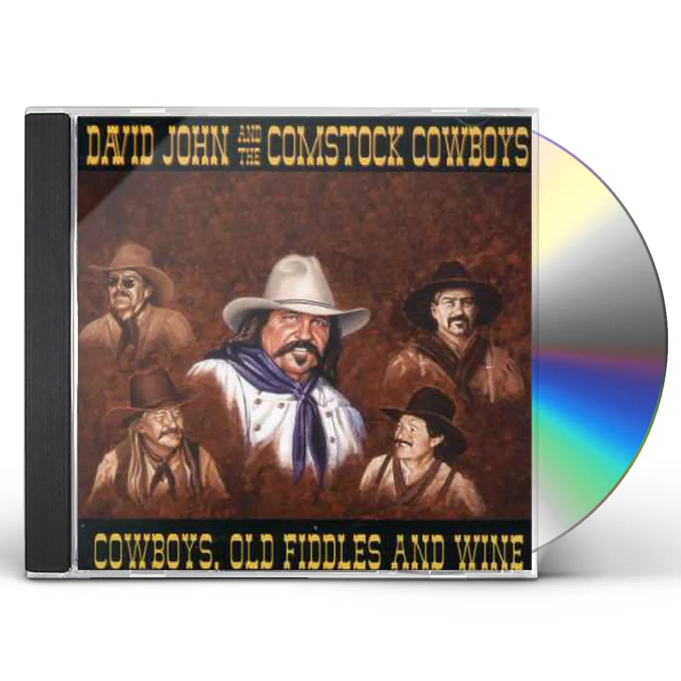 John David COWBOYS OLD FIDDLES & WINE CD