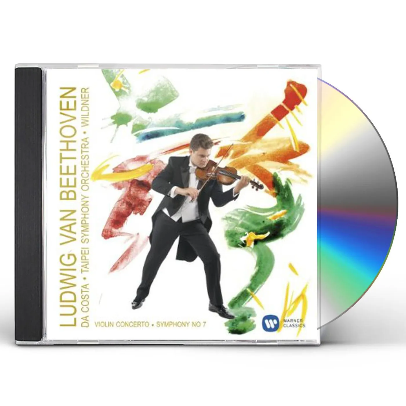 BEETHOVEN / DA COSTA / TAIPEI SYMPHONY ORCHESTRA VIOLIN CONCERTO / SYMPHONY NO 7 CD