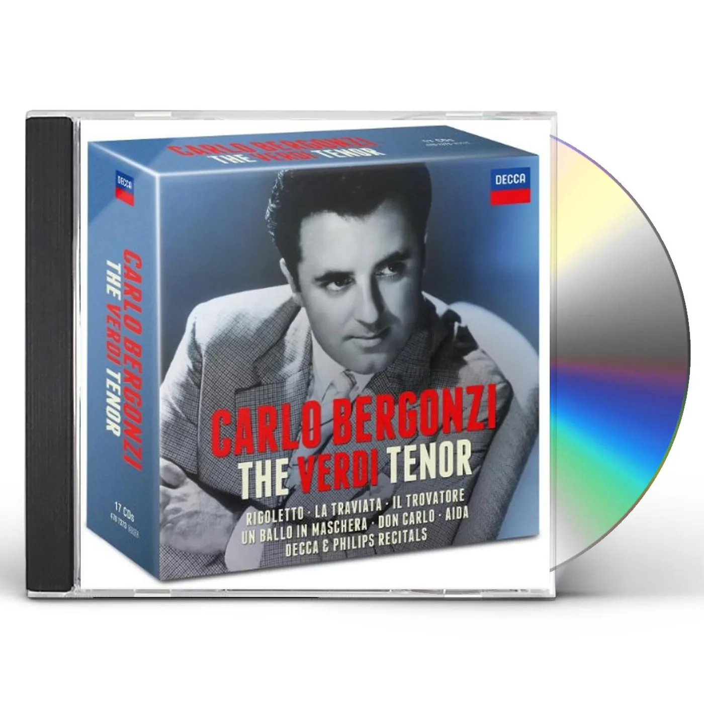 Carlo Bergonzi VERDI TENOR CD