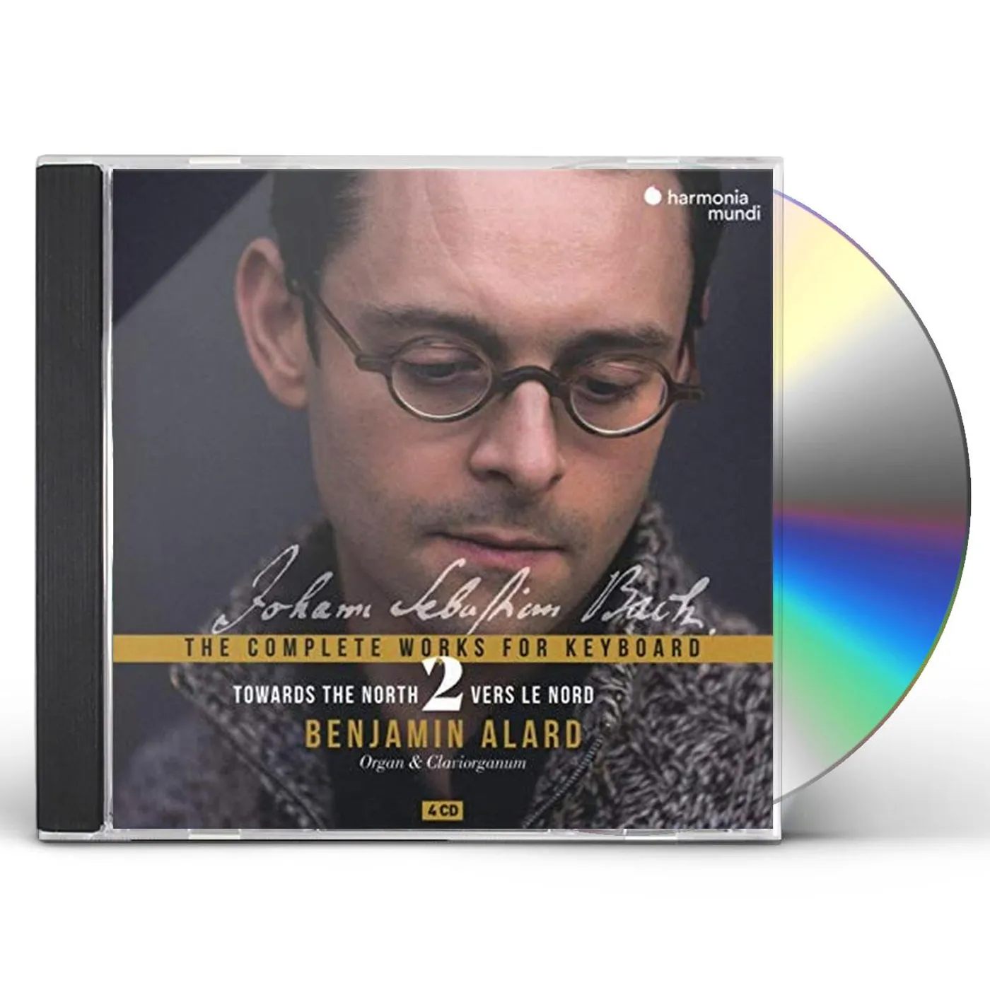 Benjamin Alard BACH: TOWARDS THE NORTH - COMPLETE WORKS CD
