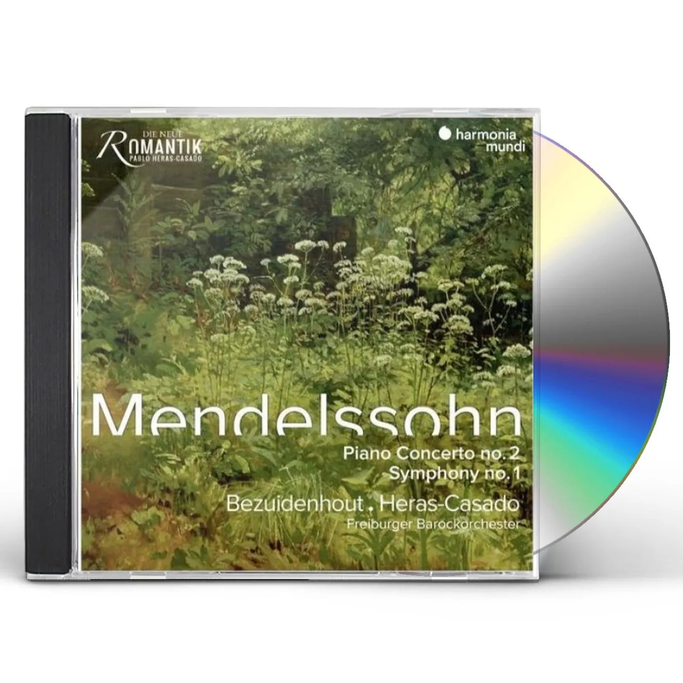 Kristian Bezuidenhout MENDELSSOHN: PIANO CONCERTO NO.2 SYMPHONY NO.1 CD