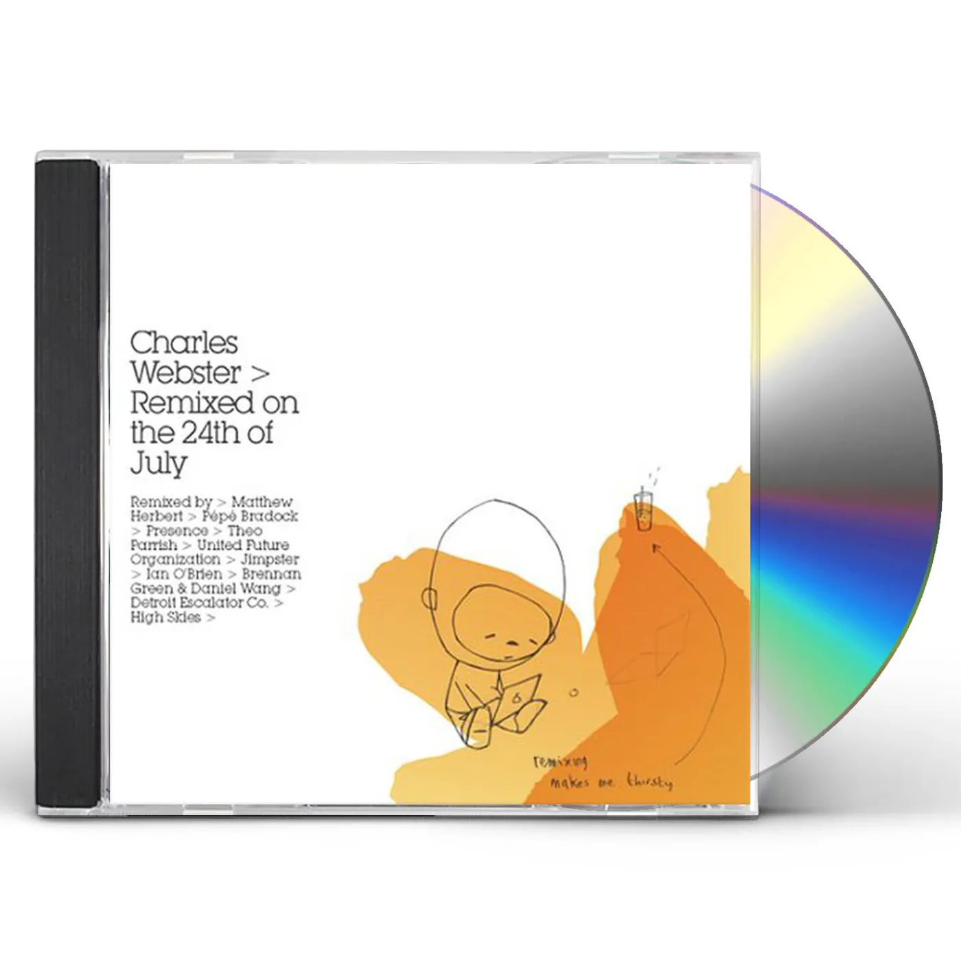Charles Webster REMIXED ON THE 24TH OF JULY CD