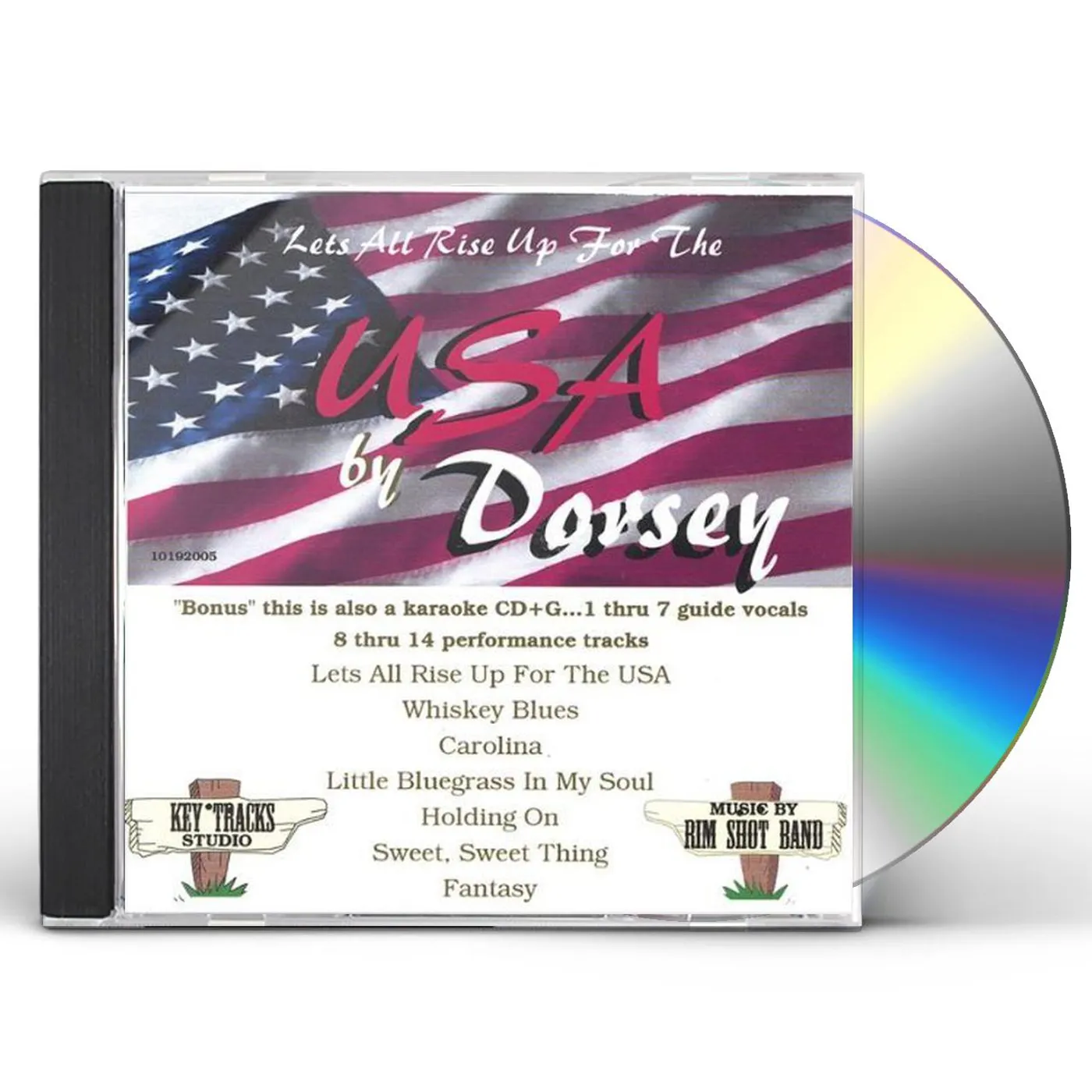 Dorsey LETS ALL RISE UP FOR THE USA CD