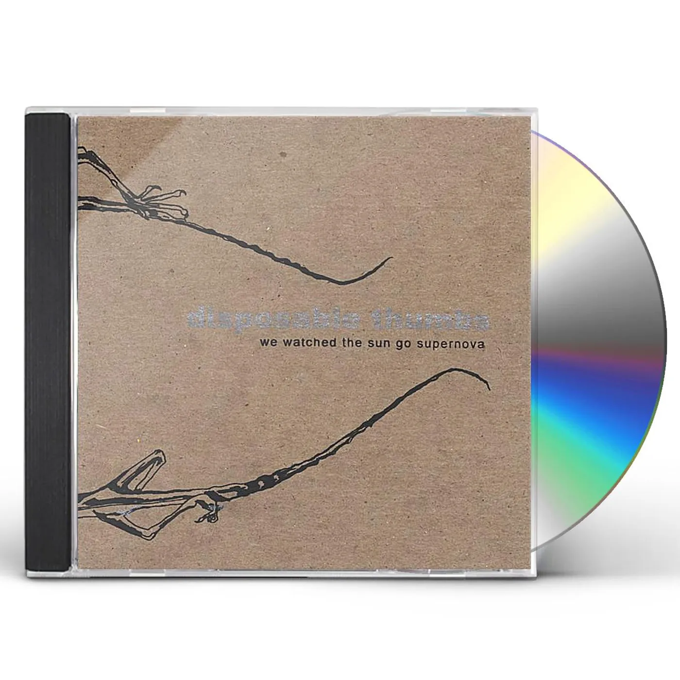 Disposable Thumbs WE WATCHED THE SUN GO SUPERNOVA CD