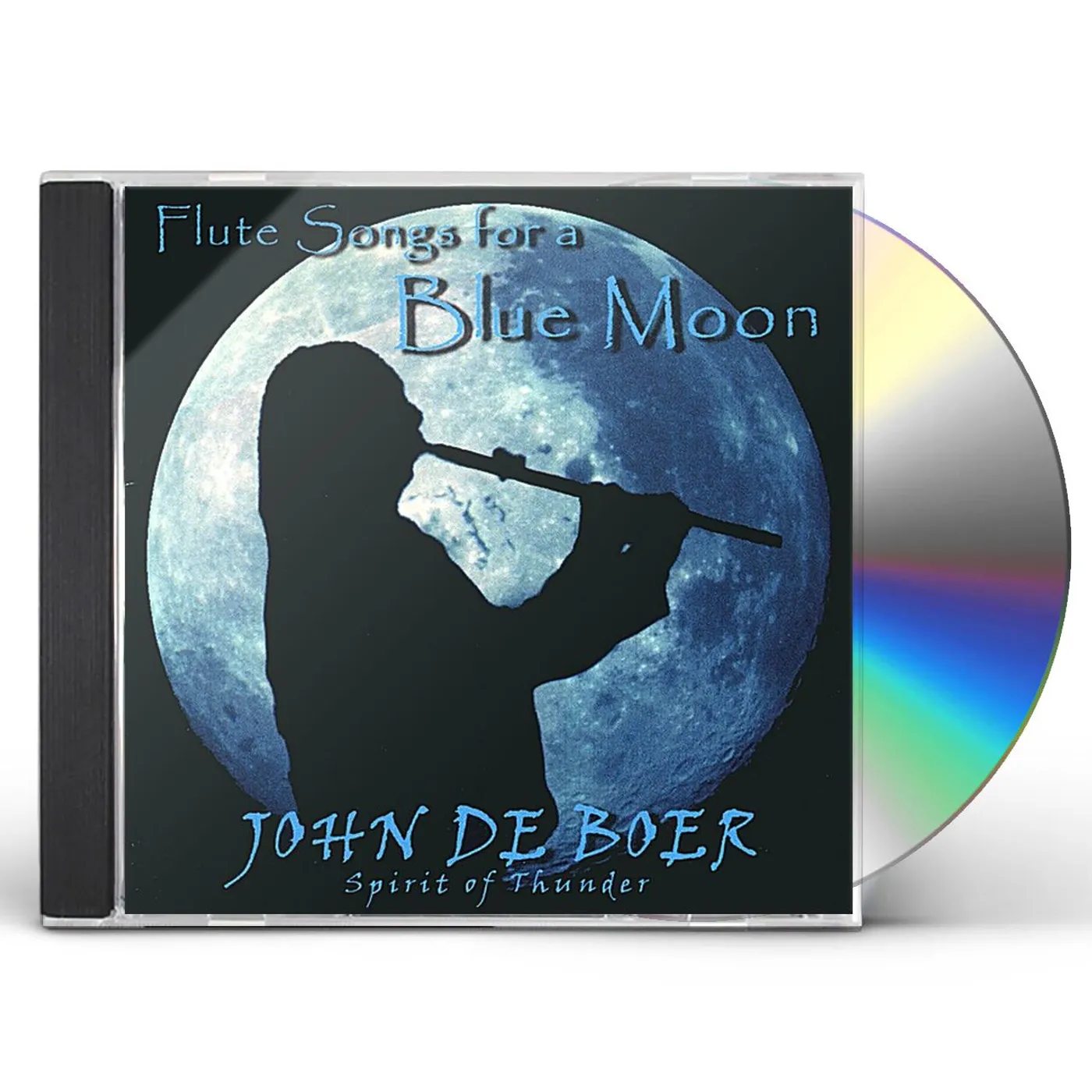 John De Boer FLUTE SONGS FOR A BLUE MOON CD