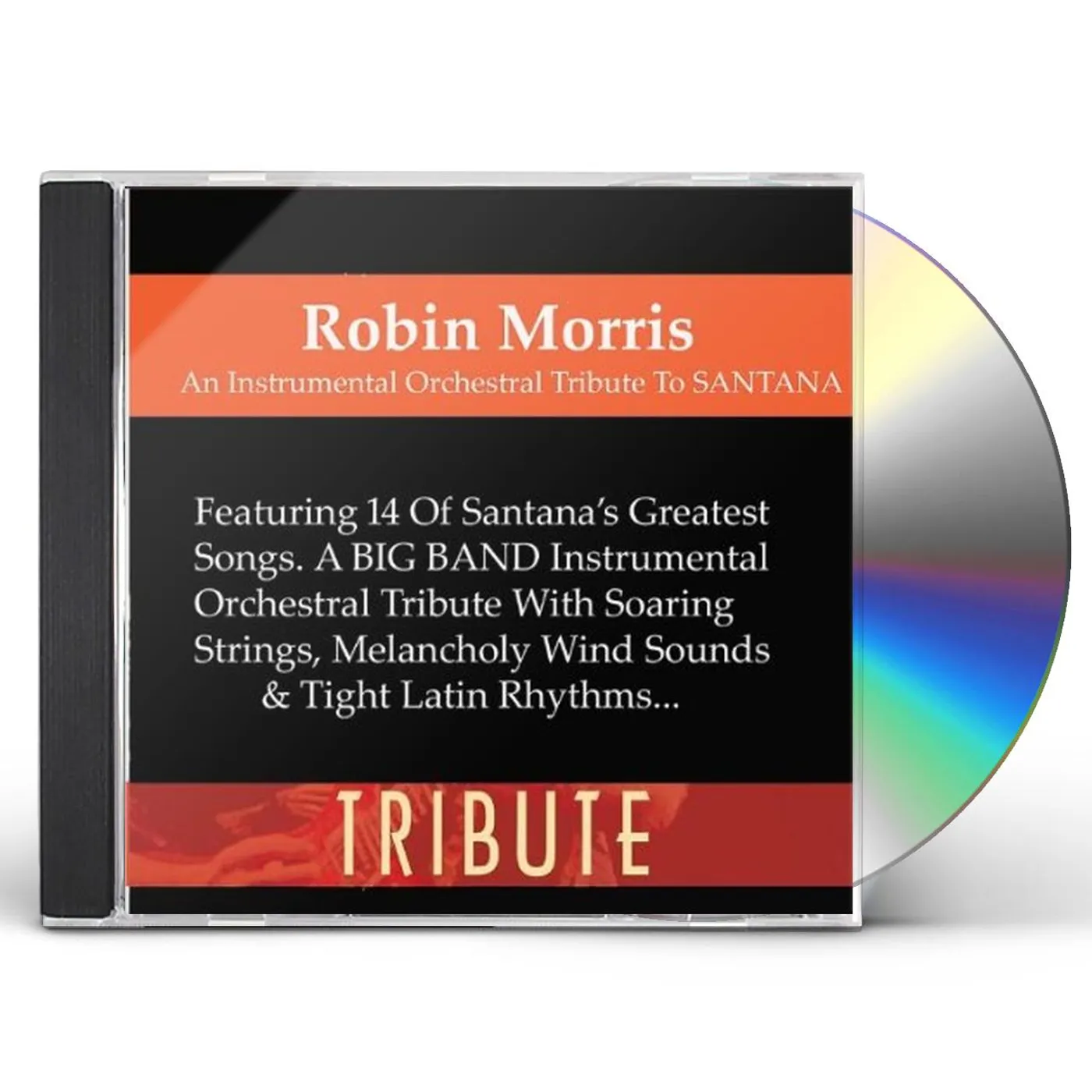 Robin Morris INSTRUMENTAL ORCHESTRAL TRIBUTE TO SANTANA CD