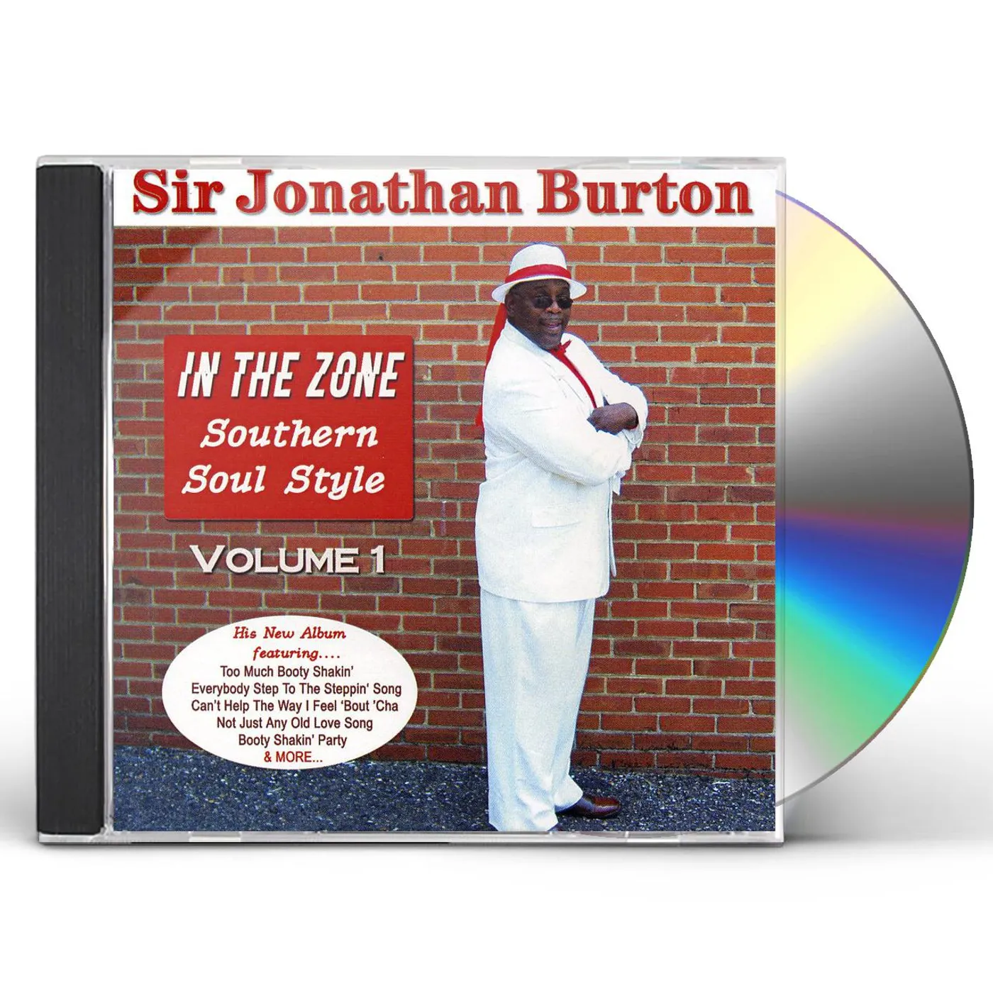 Jonathan Burton IN THE ZONE: SOUTHERN SOUL STYLE 1 CD