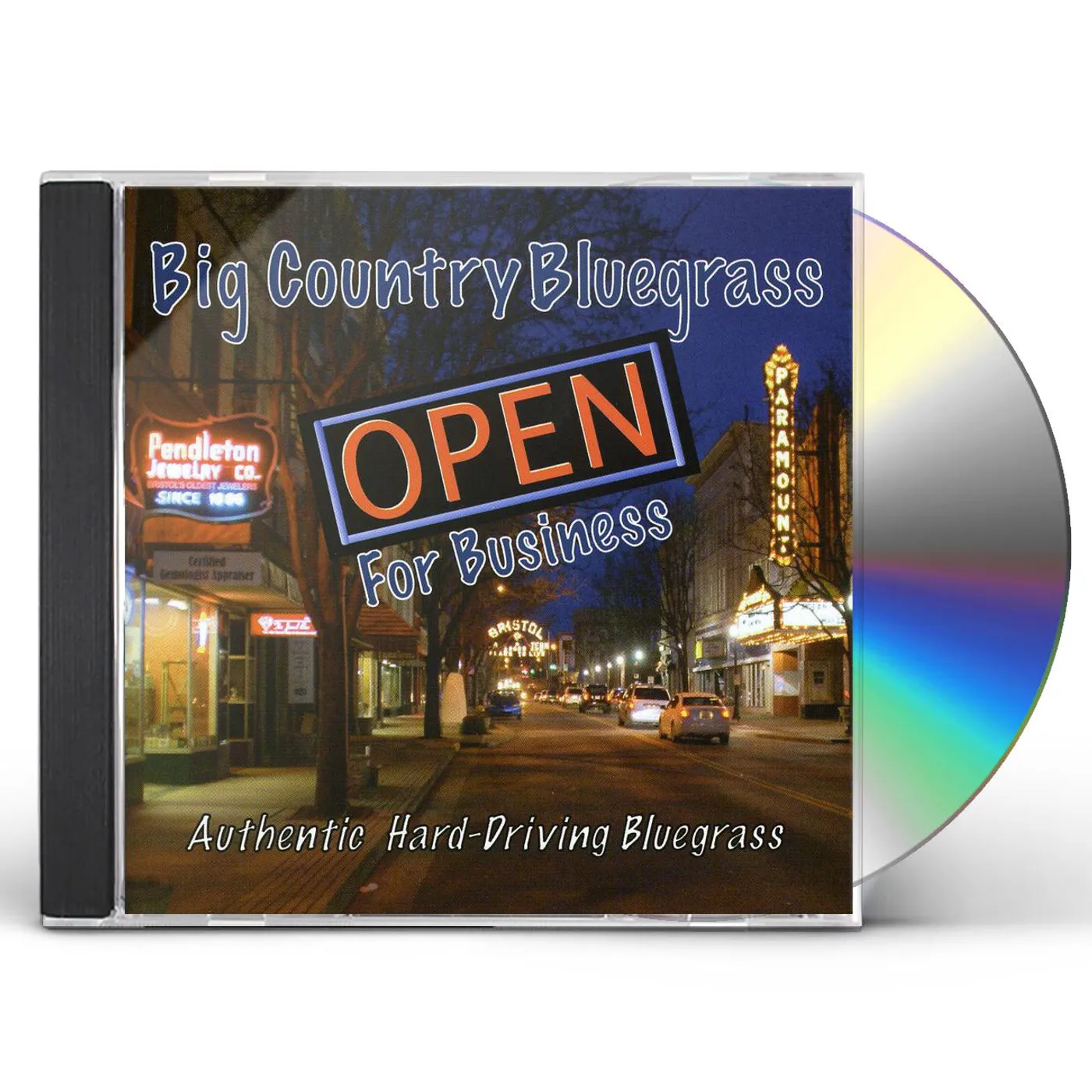 Big Country Bluegrass OPEN FOR BUSINESS CD