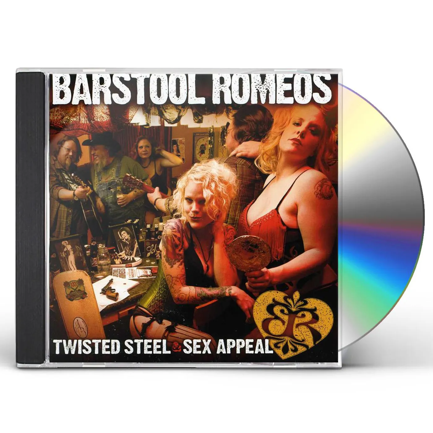 Barstool Romeos TWISTED STEEL & SEX APPEAL CD