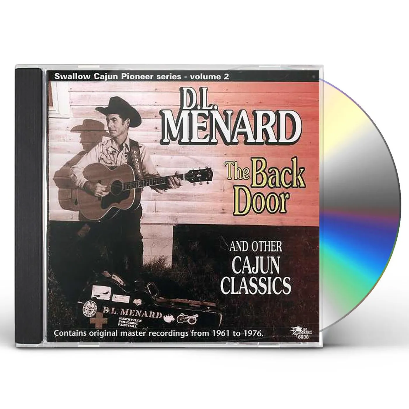 D.L. Menard BACK DOOR & OTHER CAJUN CD