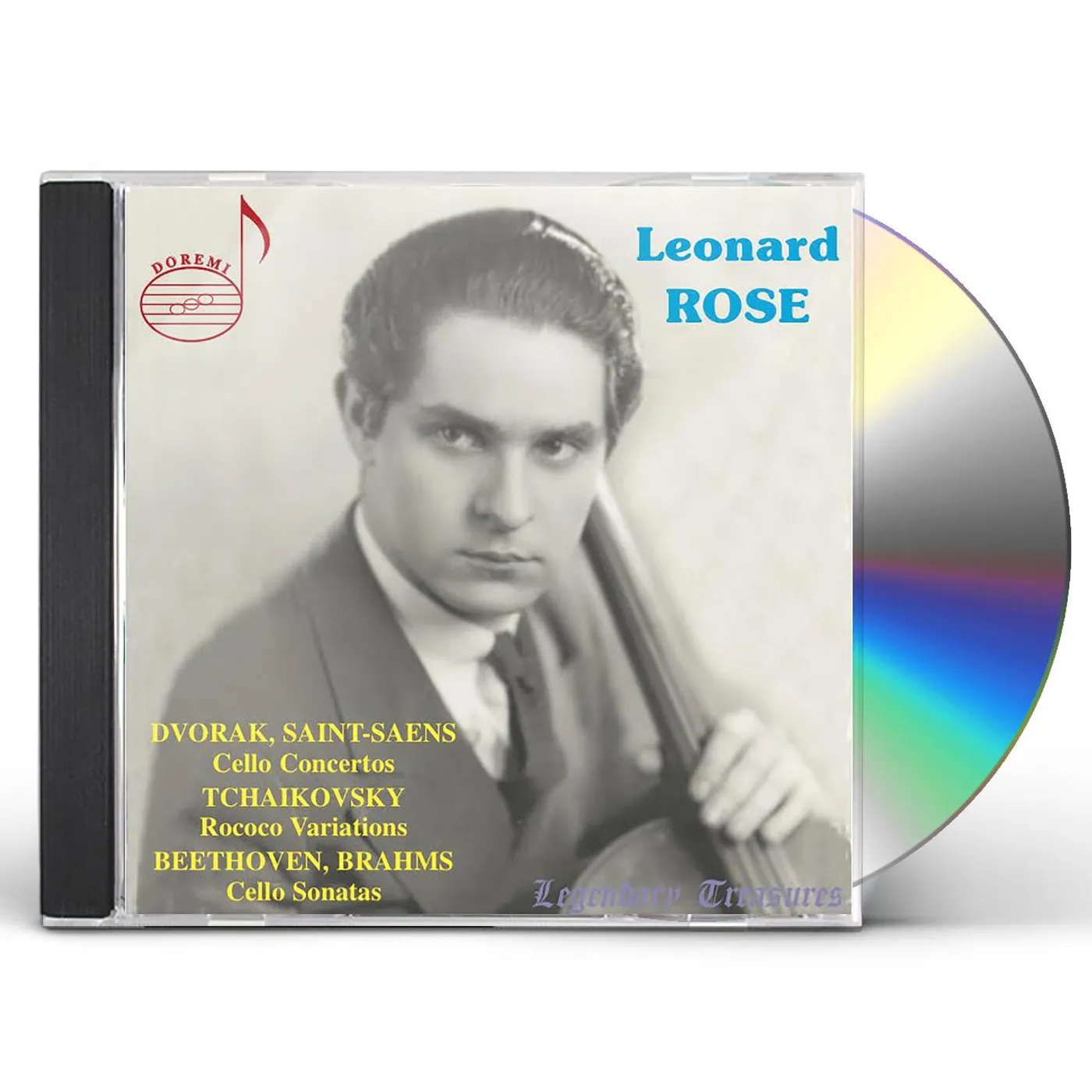 Leonard Rose CELLO CONCERTOS CD