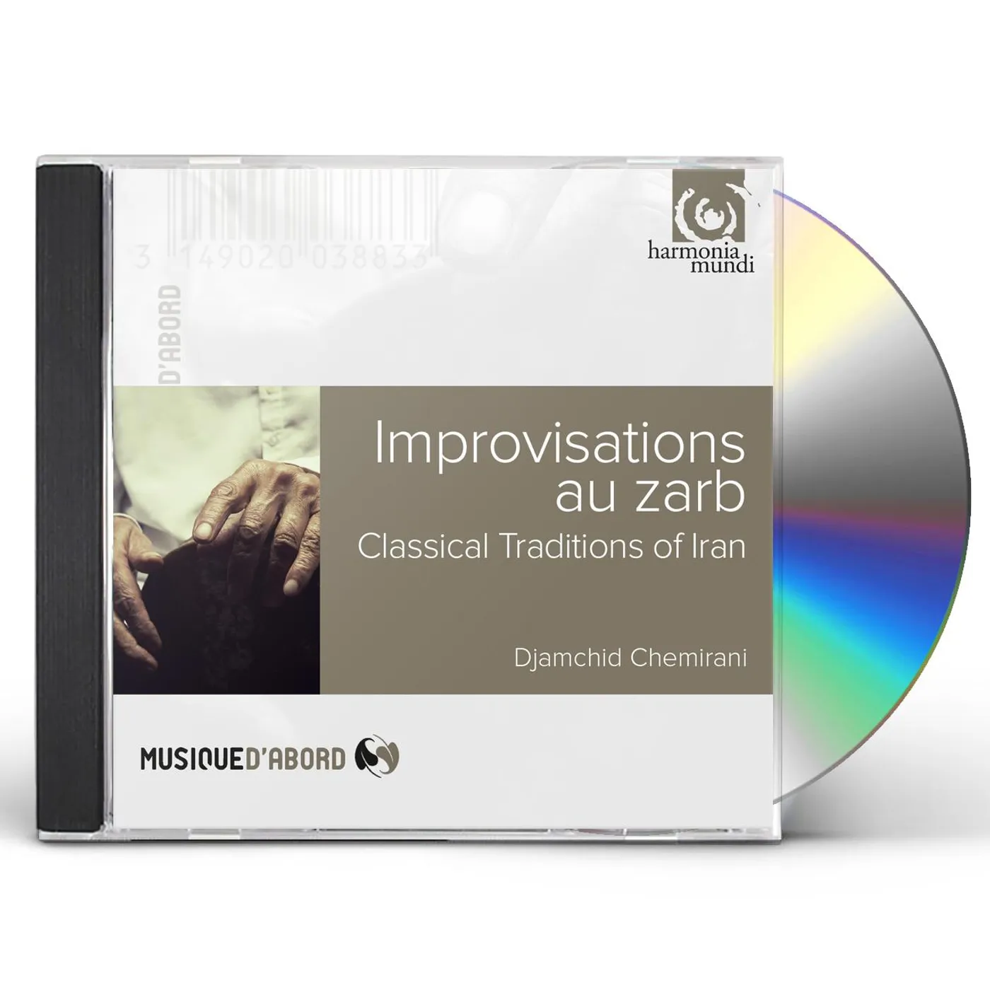 Djamchid Chemirani IMPROVISATIONS AU ZARB-CLASSICAL TRADITION OF IRAN CD