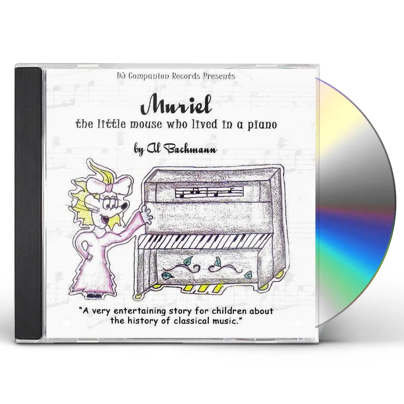 Al Bachmann MURIEL: THE LITTLE MOUSE WHO LIVED IN A PIANO CD