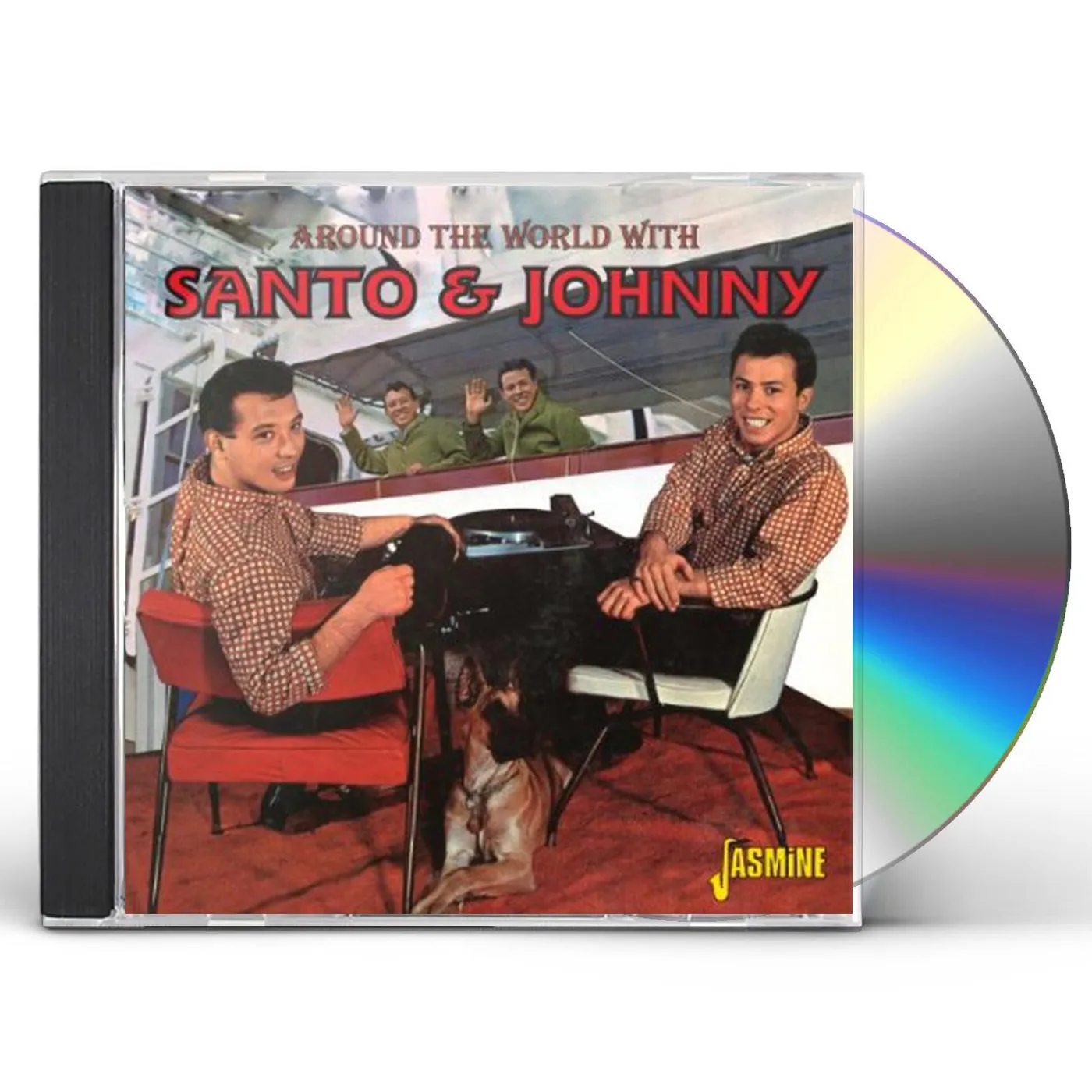 Santo & Johnny AROUND THE WORLD WITH CD