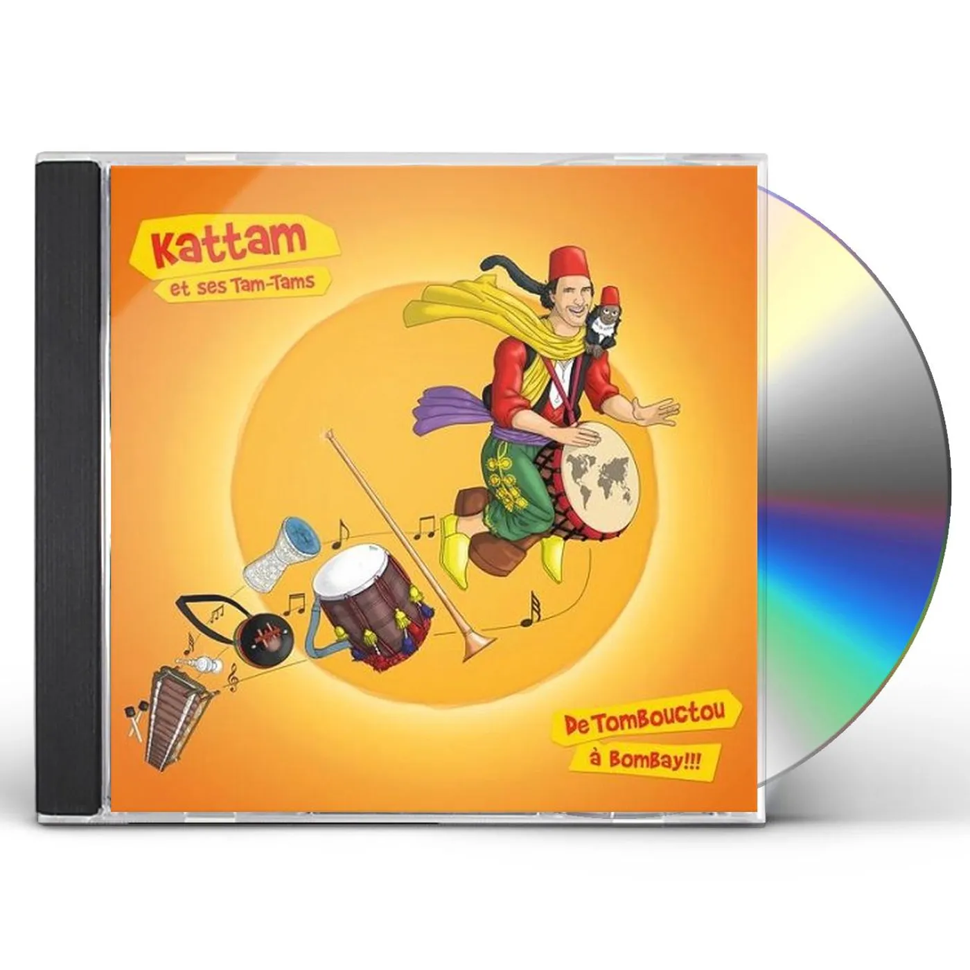 Kattam et ses Tam-Tams DE TOMBOUCTOU A BOMBAY CD