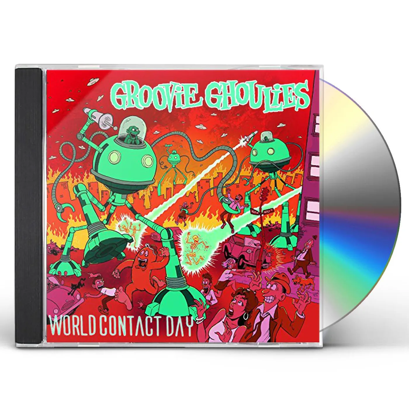 Groovie Ghoulies WORLD CONTACT DAY CD